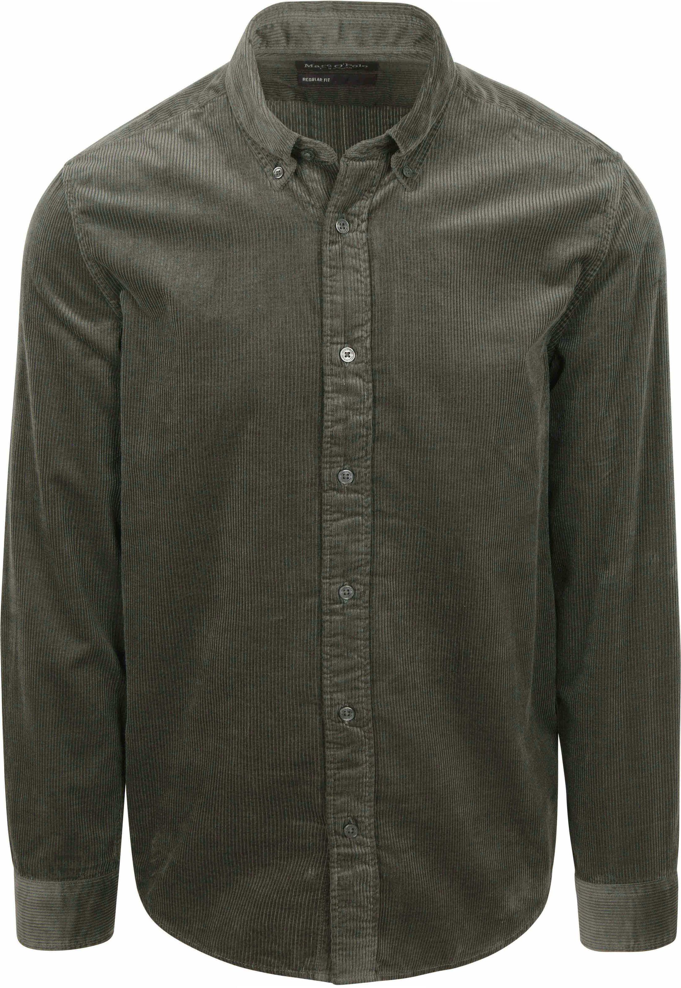 Marc O'Polo Corduroy-Hemd Dunkelrot M29730942172-451 kaufen | Suitable