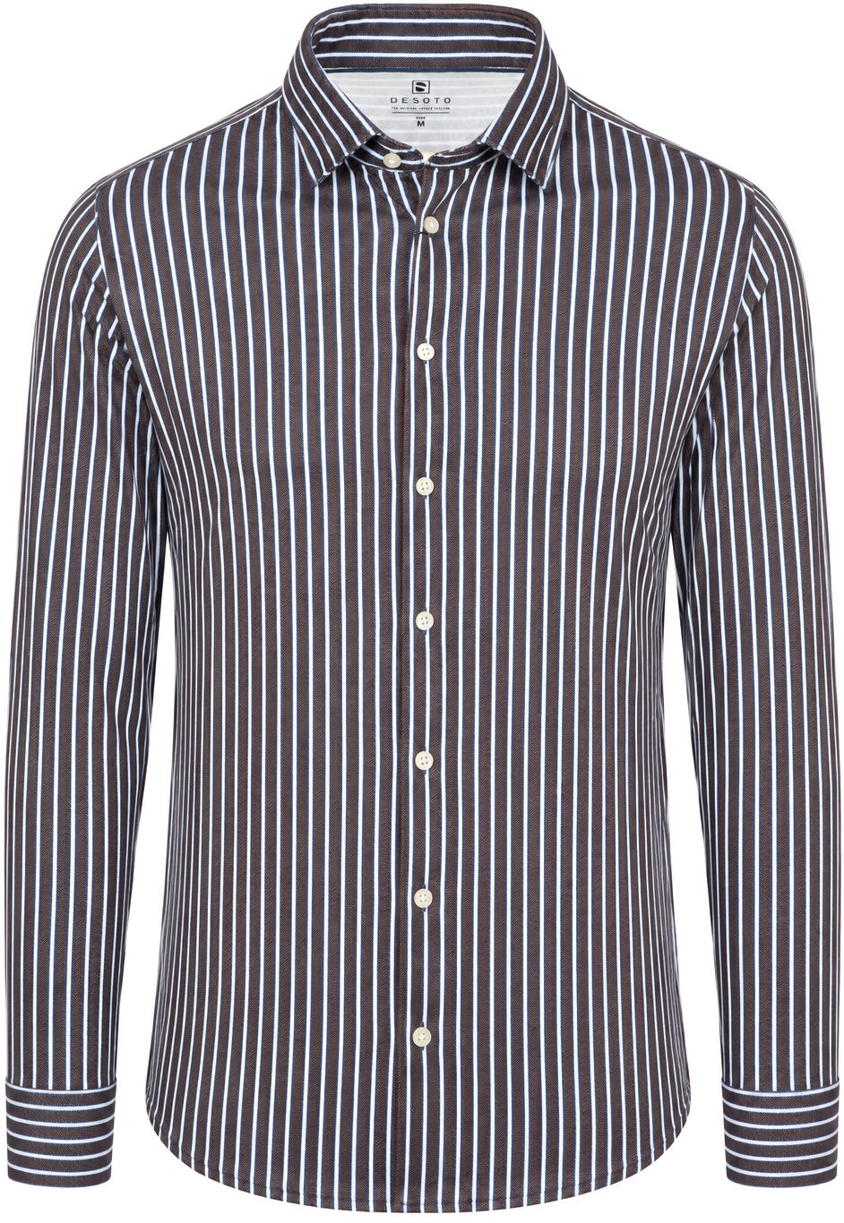 Desoto Shirt Multi Stripe Brown order online | 98228-3-873 | Suitable Liechtenstein
