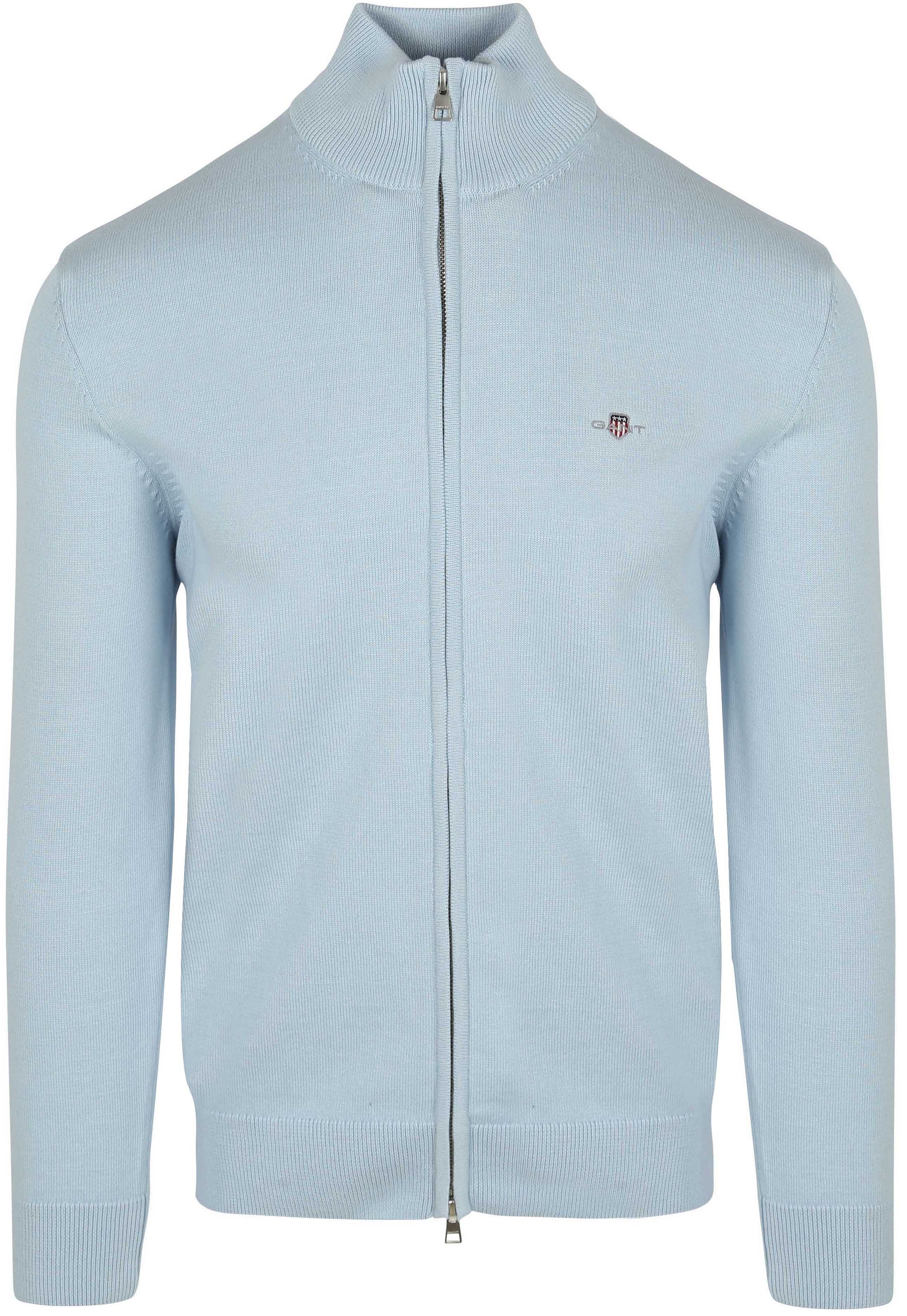 Gant Vest Lyseblå 8030164-457