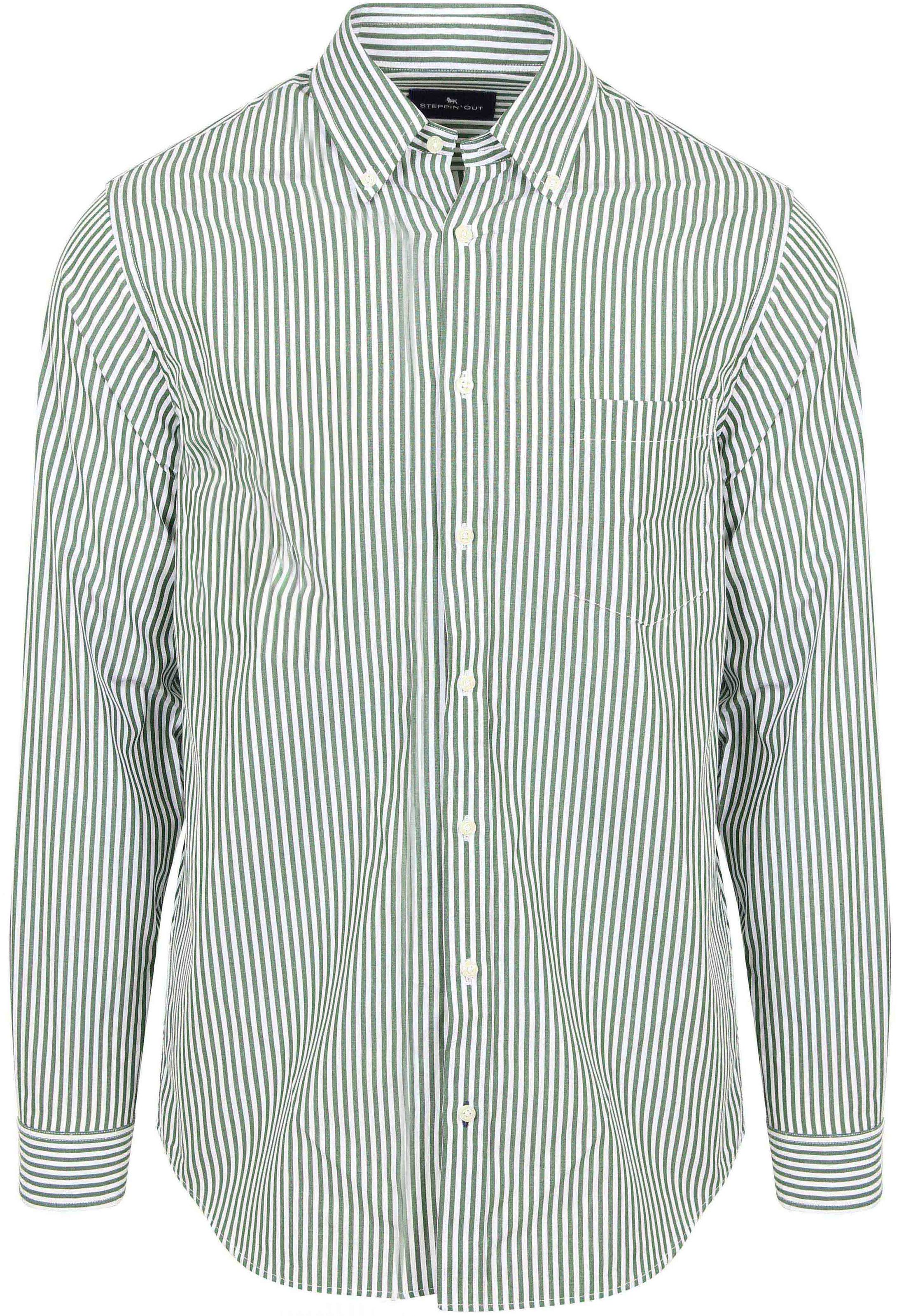 Steppin' Out Hemd Big Stripe Grün kaufen | Suitable