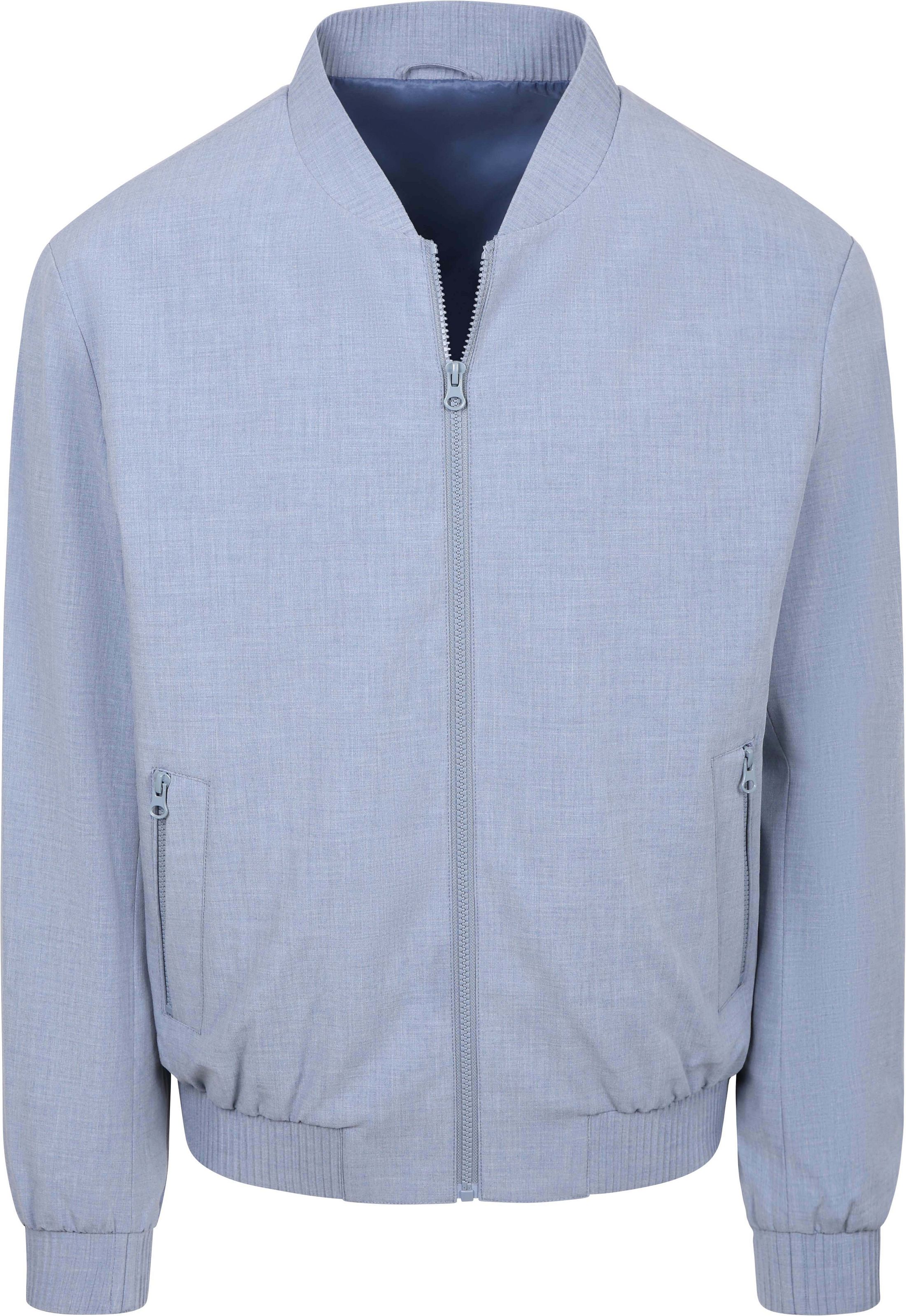 Suitable Chaqueta Azul JA-BOMB-ZIP-WOLBL-STBL-26.01 