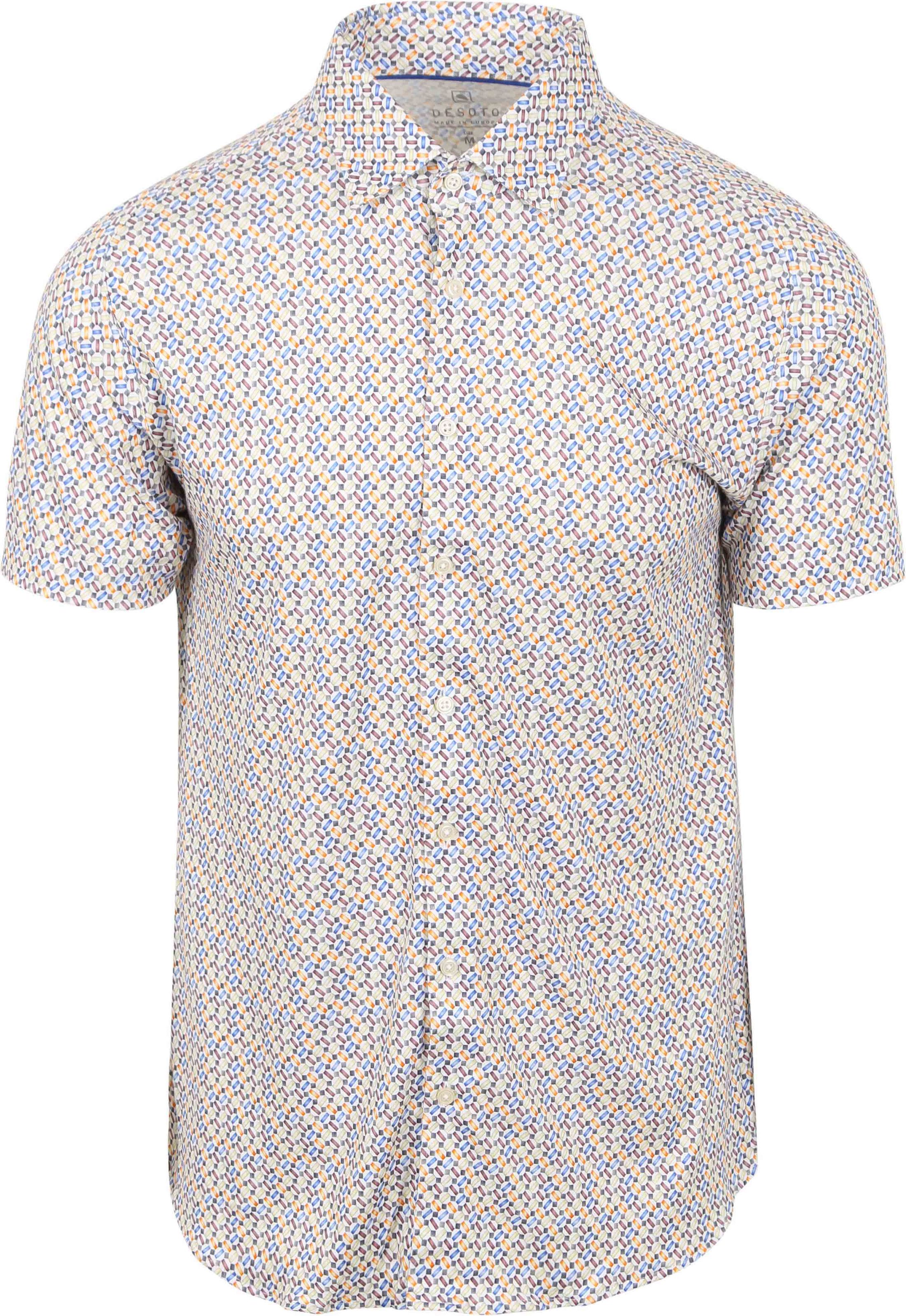 Desoto Short Sleeve Jersey Overhemd Print Multicolor 82032-3-219 kopen | Suitable