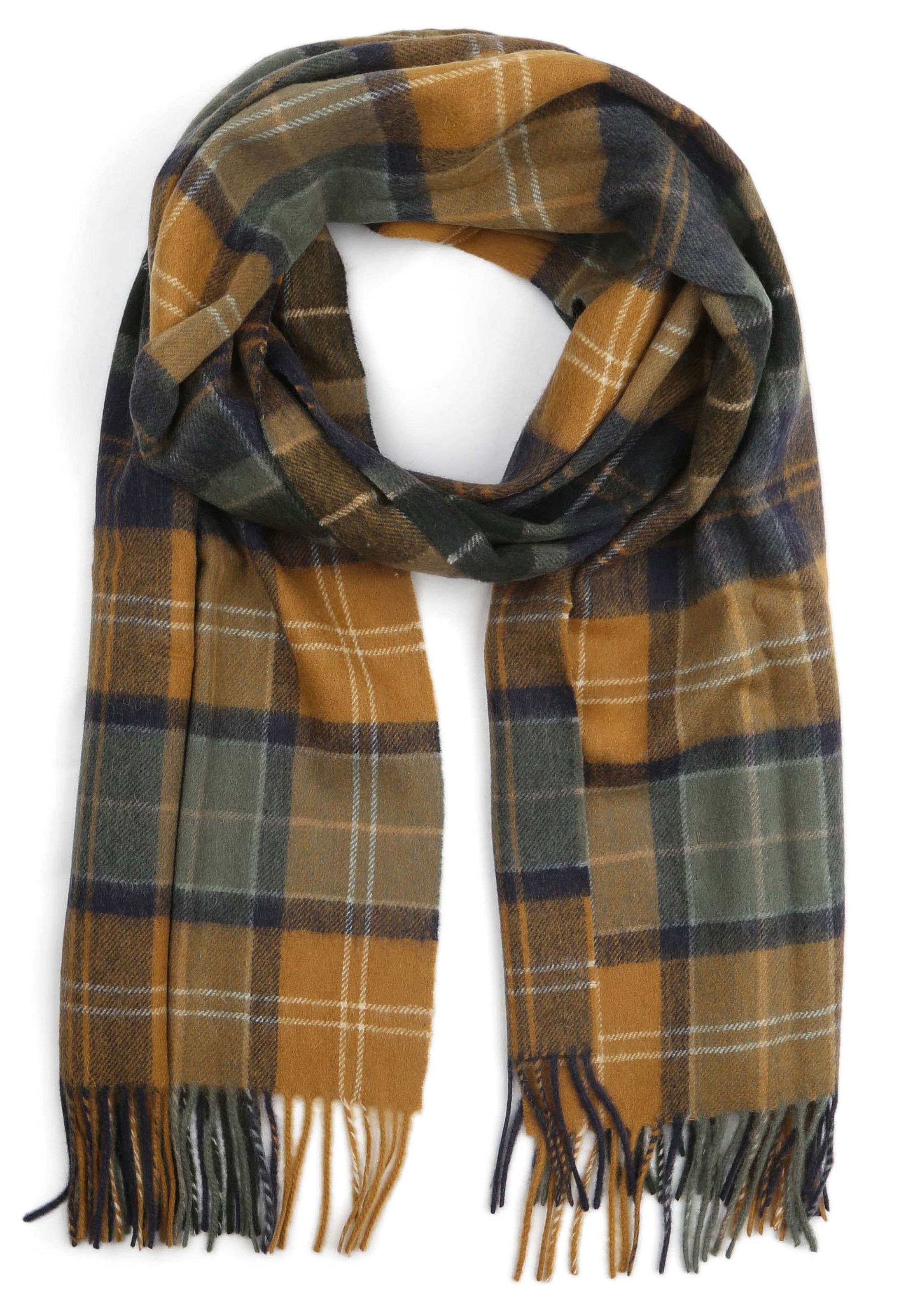 Barbour Scarf Patchwork Tartan Yellow order online | USC0387-GN92 | Suitable Hungary
