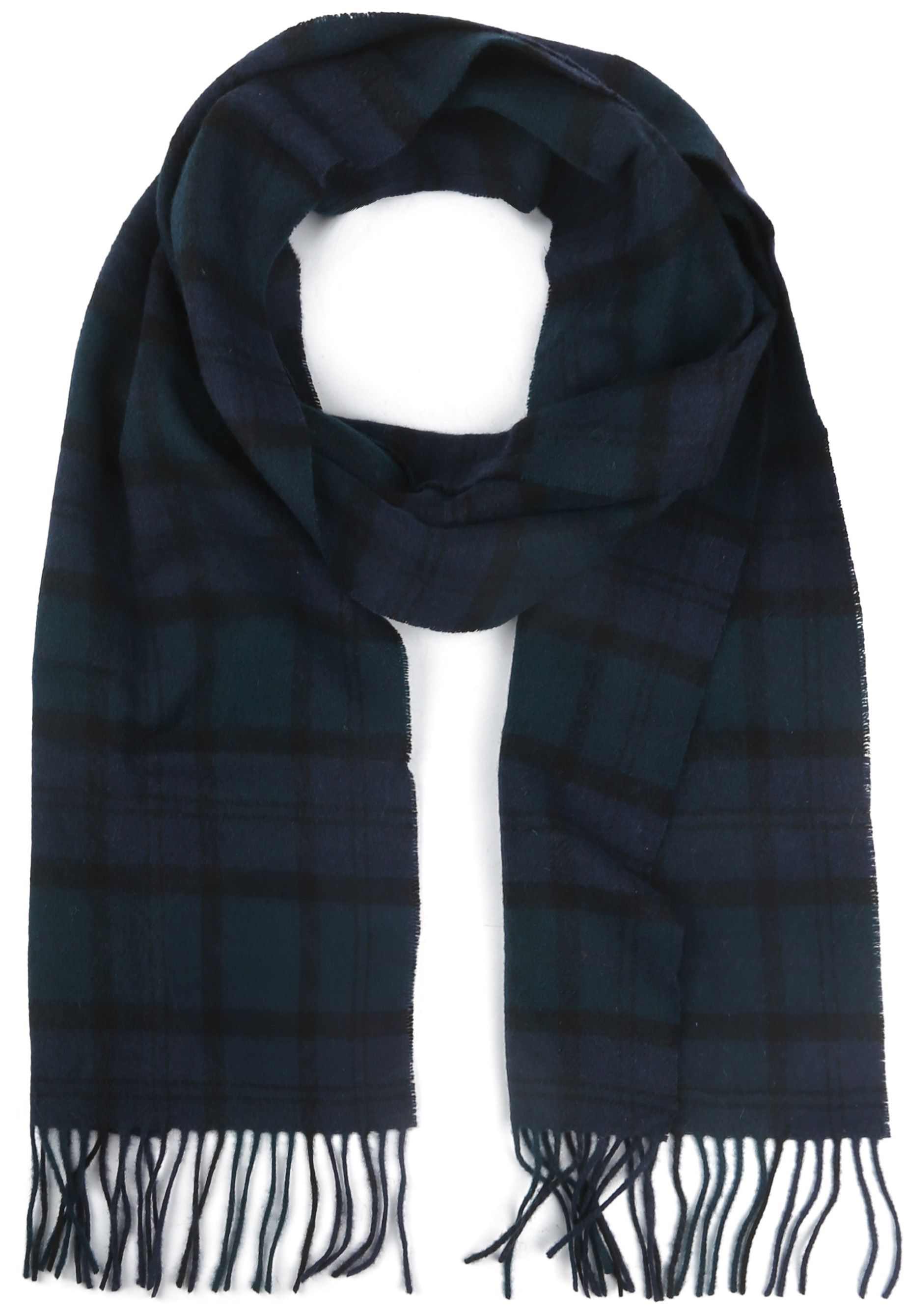 BarbourScarfs Tartan Lambswool Classic Dark Blue USC0001-NY91 order online | Suitable