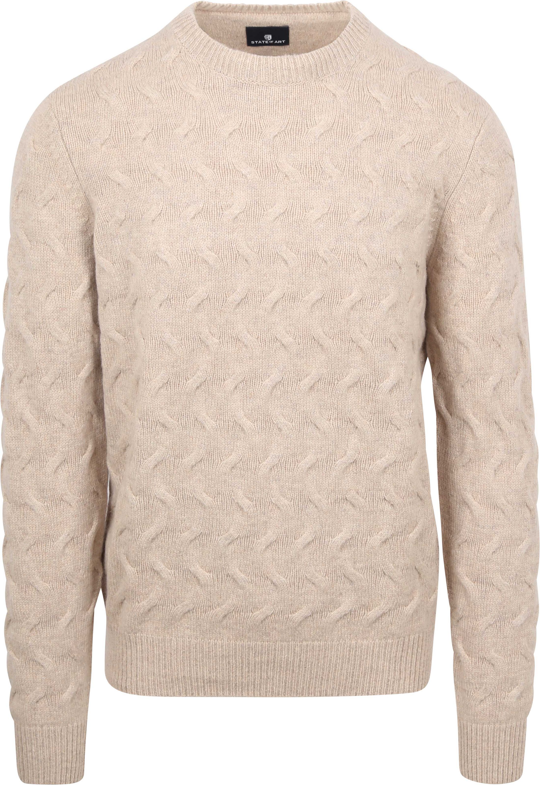 State of Art Sweter Beżowy 11125112-8600 