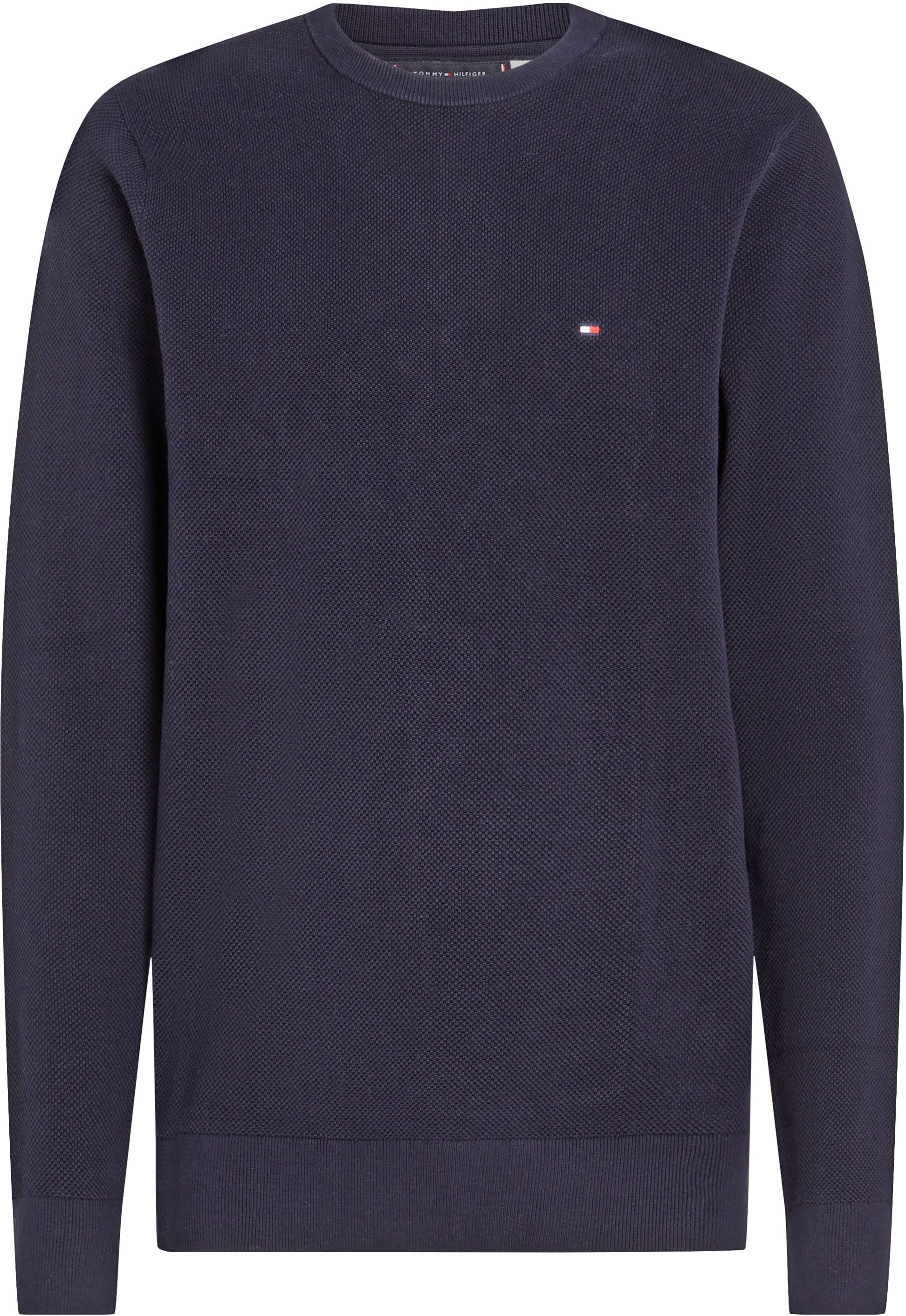 Tommy Hilfiger Trøje Essential Struktur Navy MW0MW36347-DW5