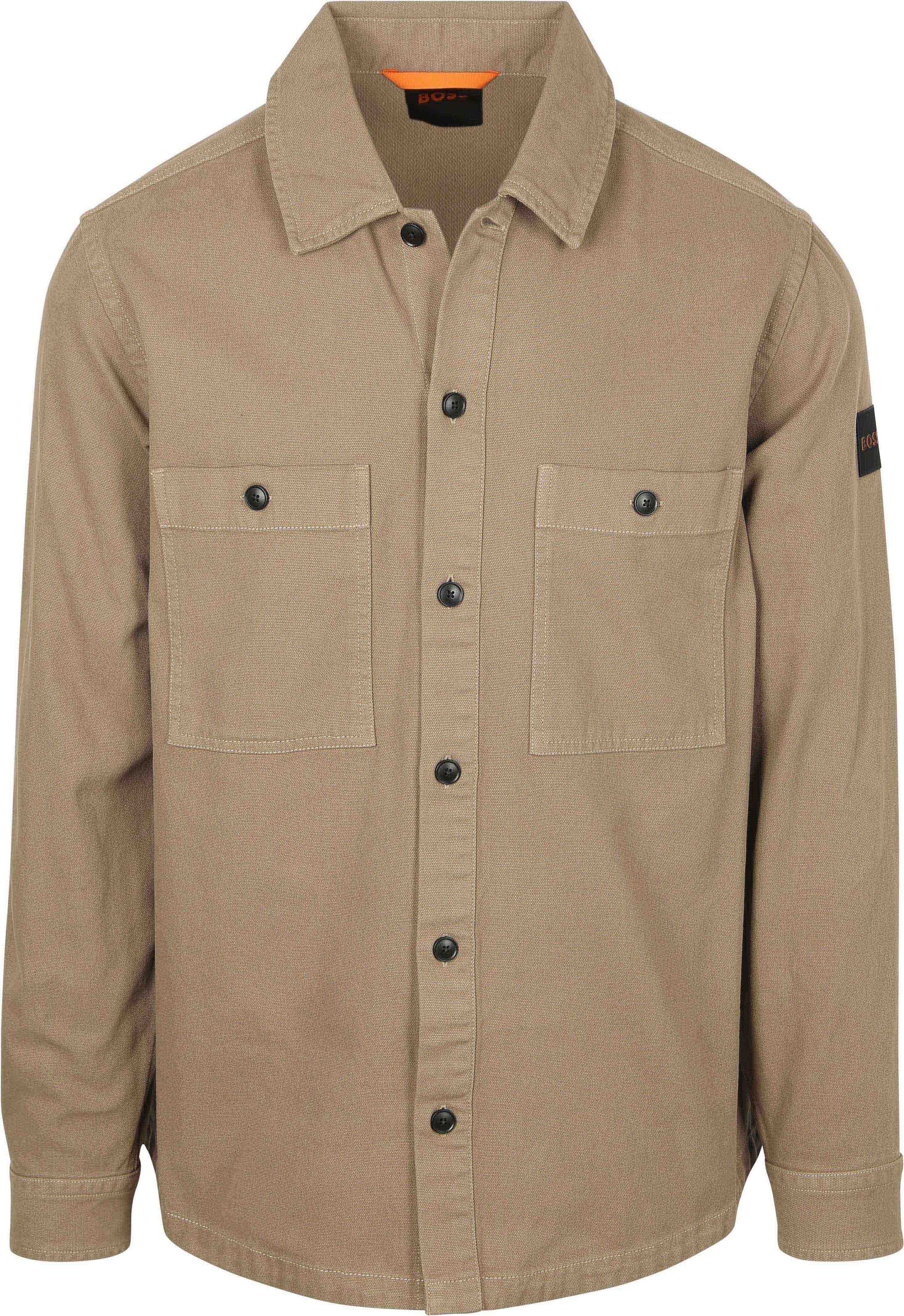 BOSS Overshirt Locky Khaki 50548984-346 order online | Suitable