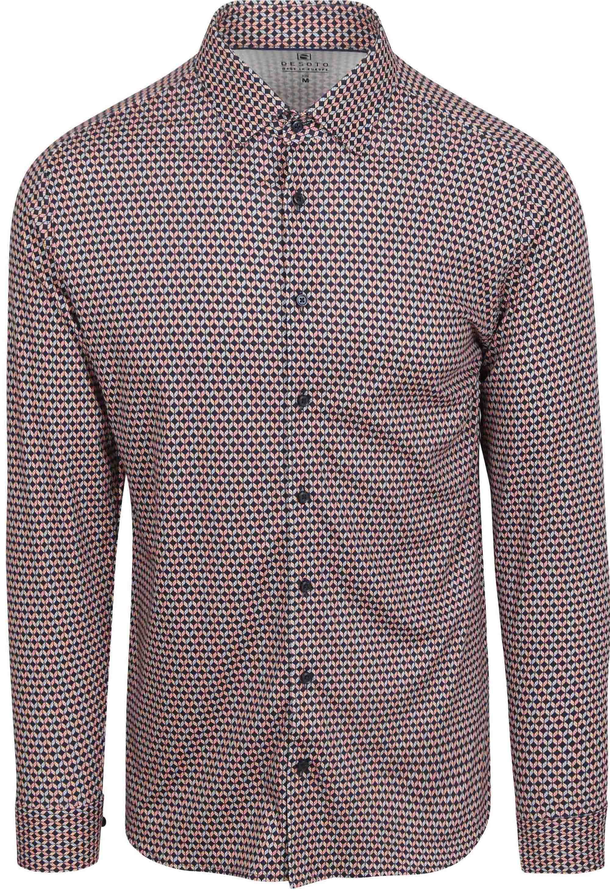 Desoto Skjorta Tryck Multifärgad 82128-3-322