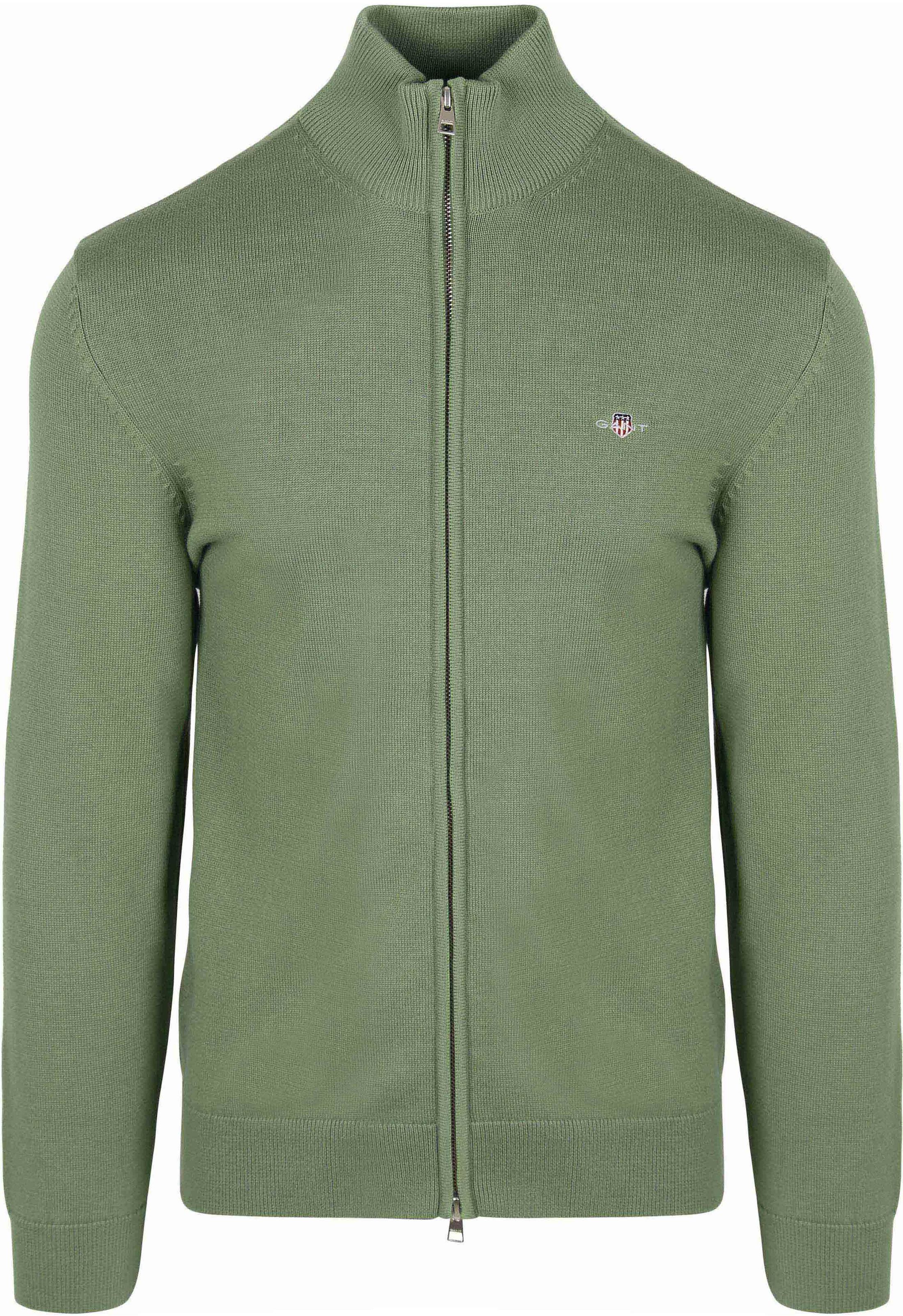 GANT Kardigan Zielony 8030164-362 