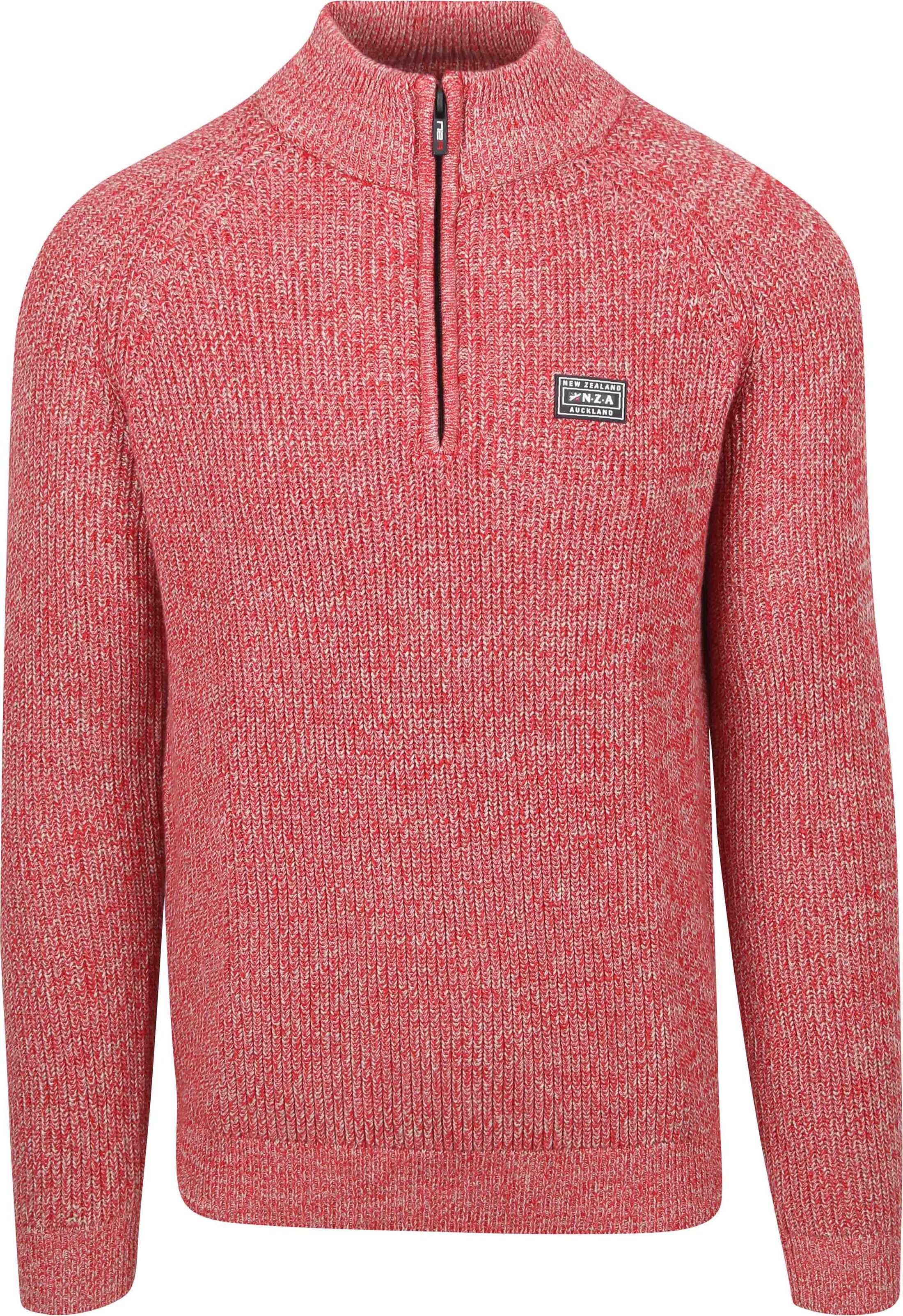 New Zealand Auckland Sweter Czerwony 24HN472-1507 