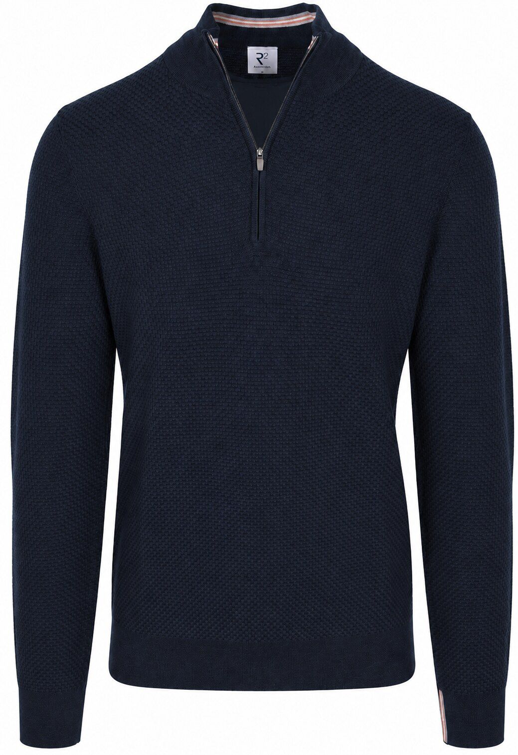 R2 Pullover Halfzip Structured Navy 134.ZIP.001-010 kopen | Suitable