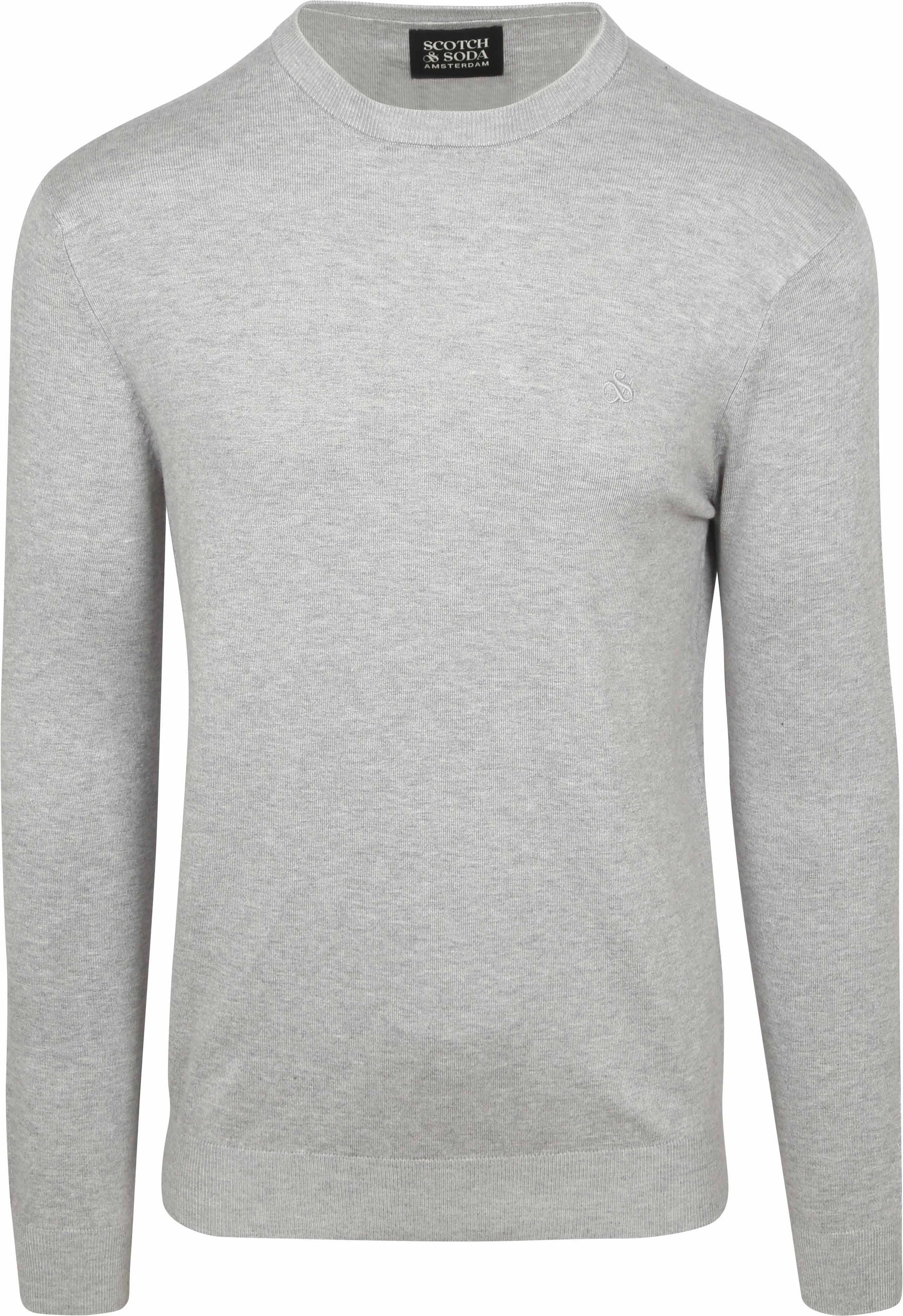 Scotch and Soda Sweter Szary 179183-050 