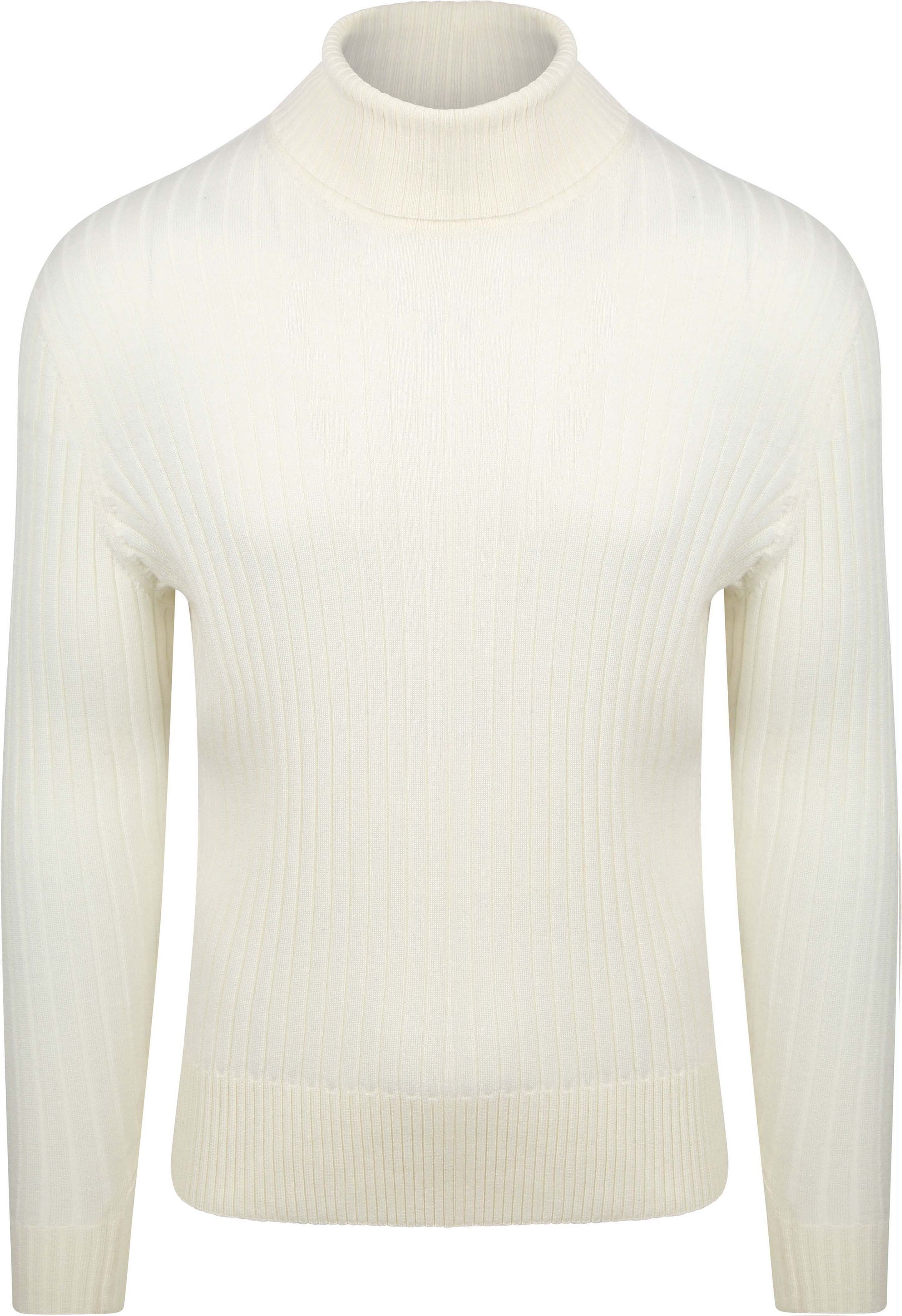 Passer Coltrui Rib Merino Off White PU-MRI-ROLLDN-25.2 -offwhite OE1001