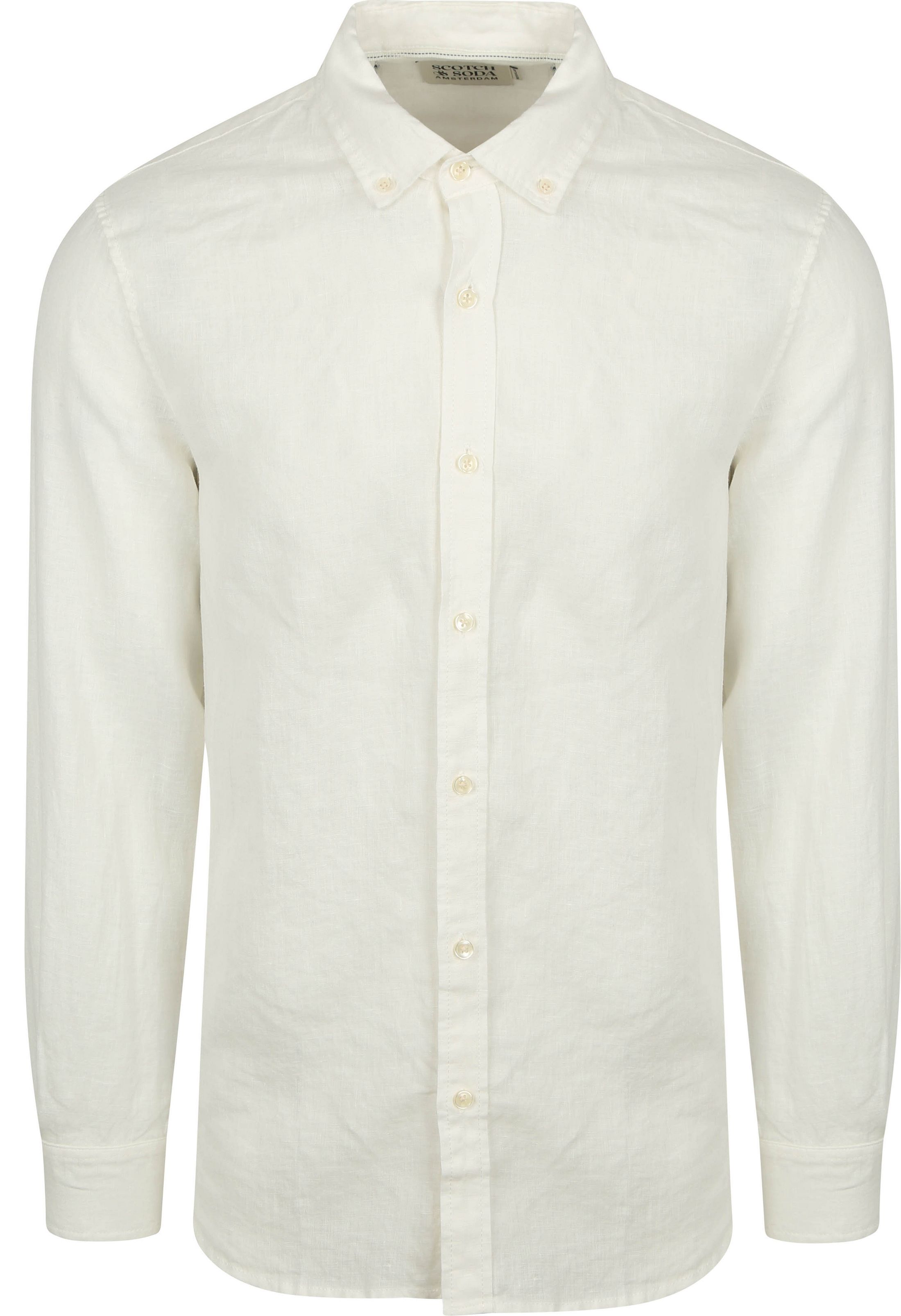 Scotch and Soda Leinenhemd Weiß 179188-100 kaufen | Suitable