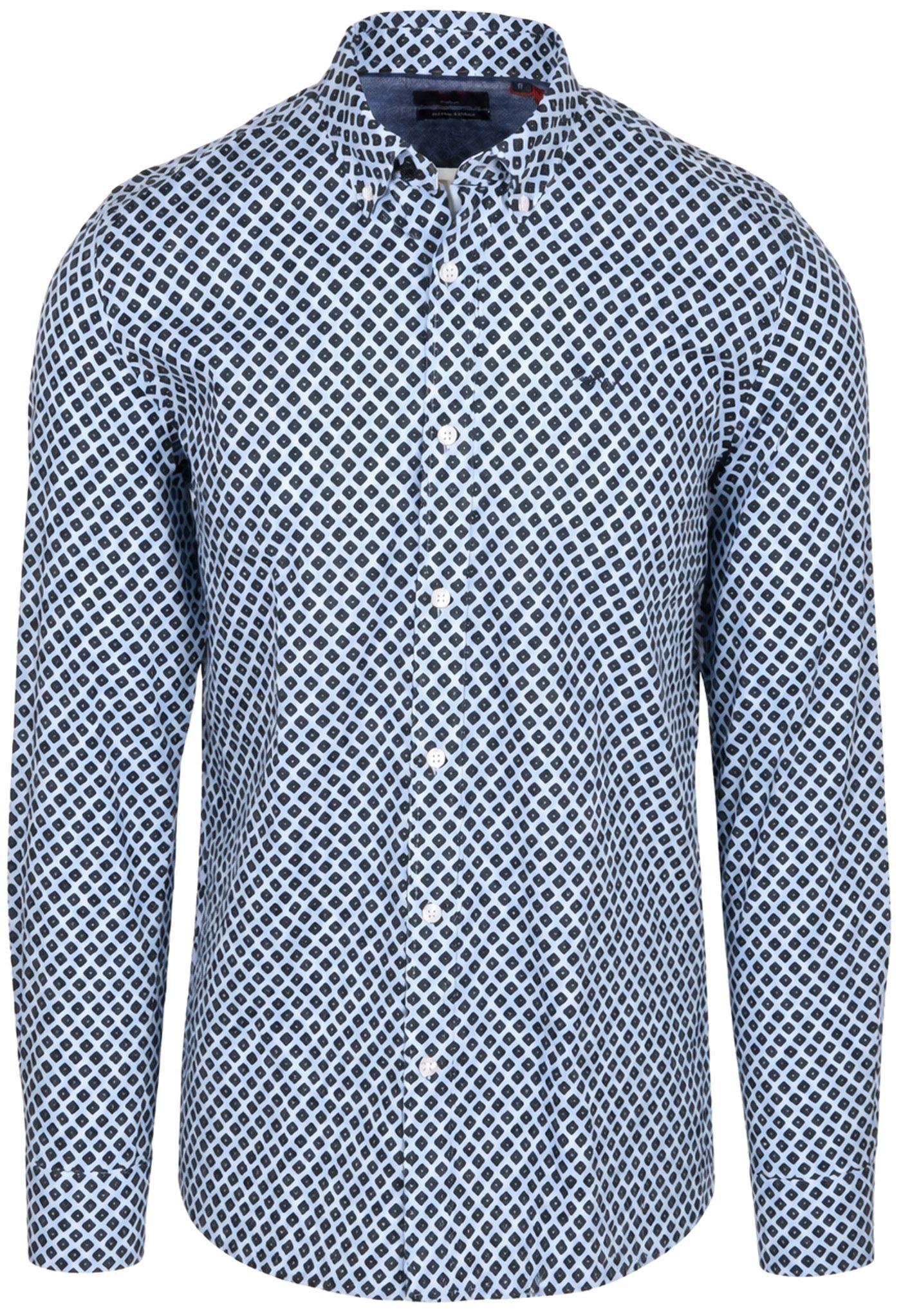 New Zealand Auckland Camisa Azul 26HN543-1670 