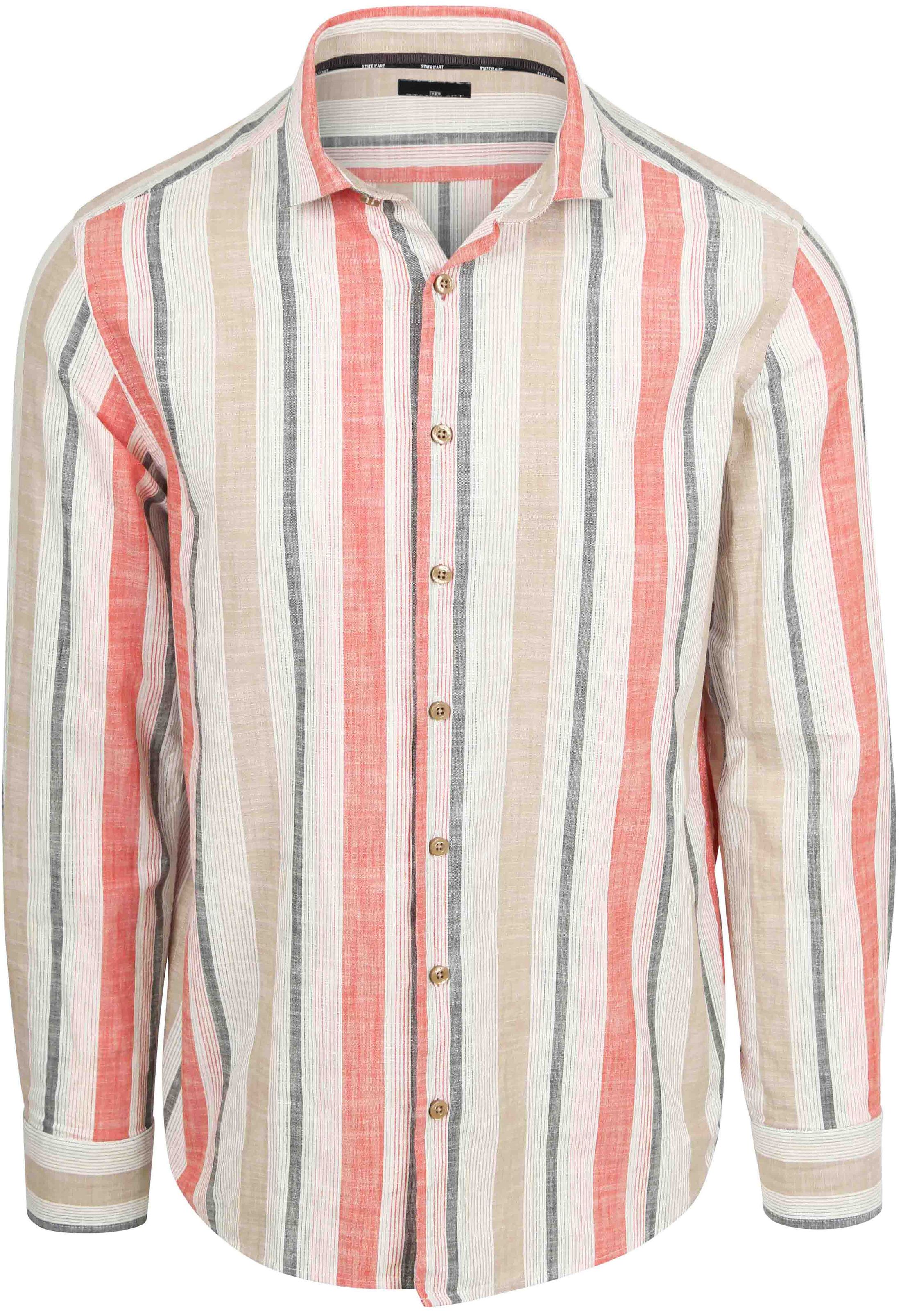 State of Art Shirt Stripe Red 21216292-4216 order online | Suitable