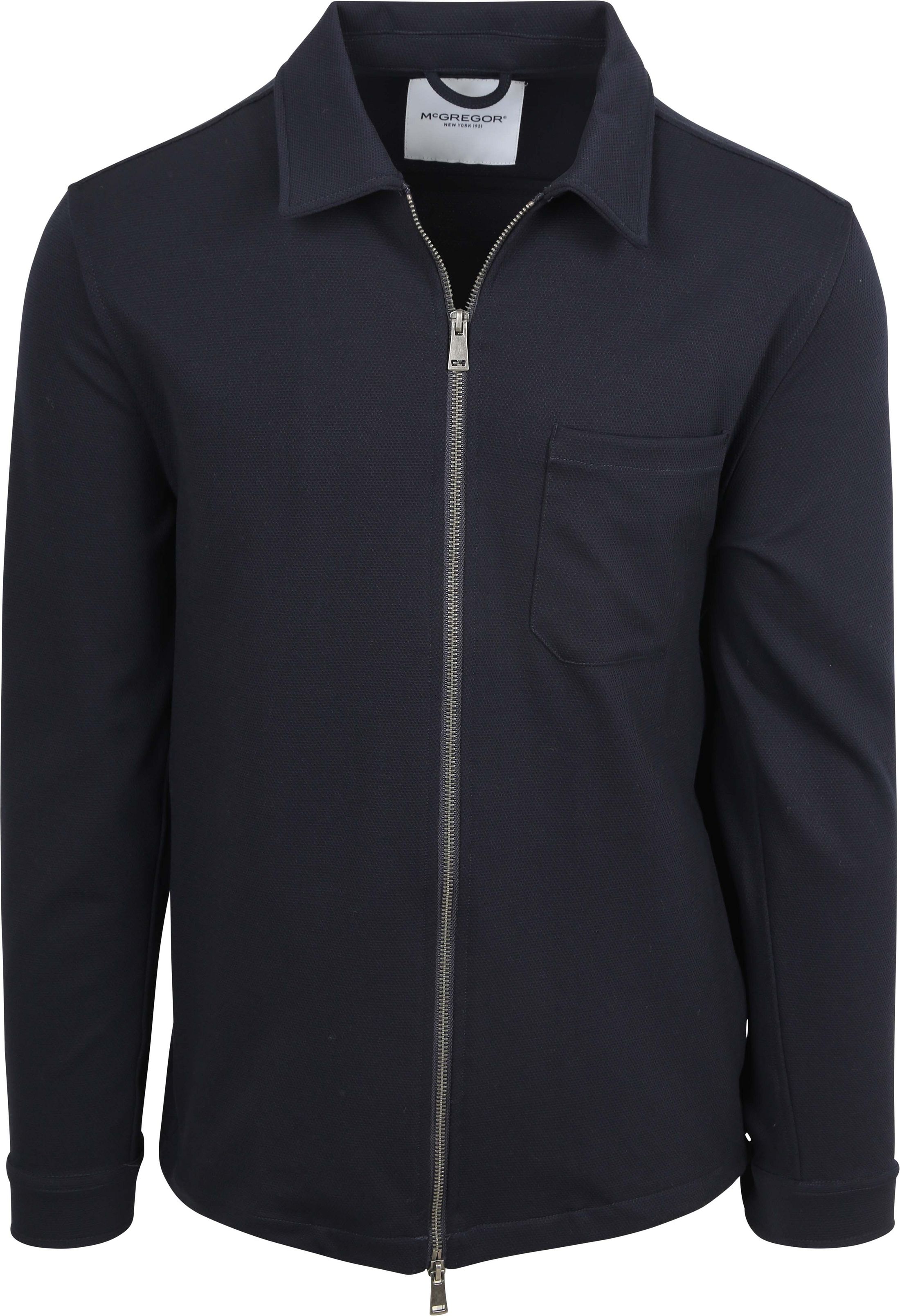 Køb McGregor Overshirt Piqué Marineblå MM261.1001.05-2100 | Suitable