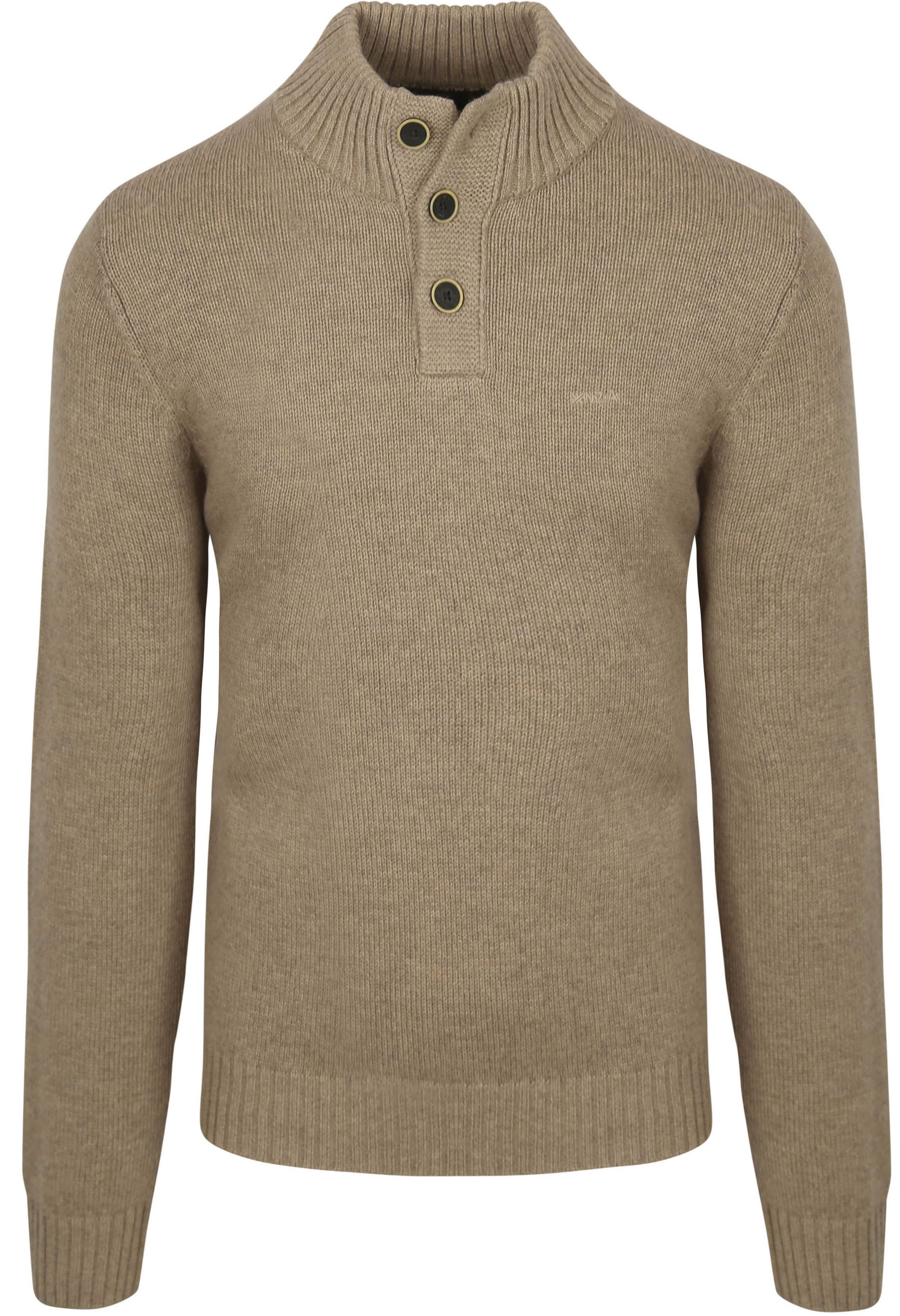New Zealand Auckland Maglione Beige 25HN419-1184 