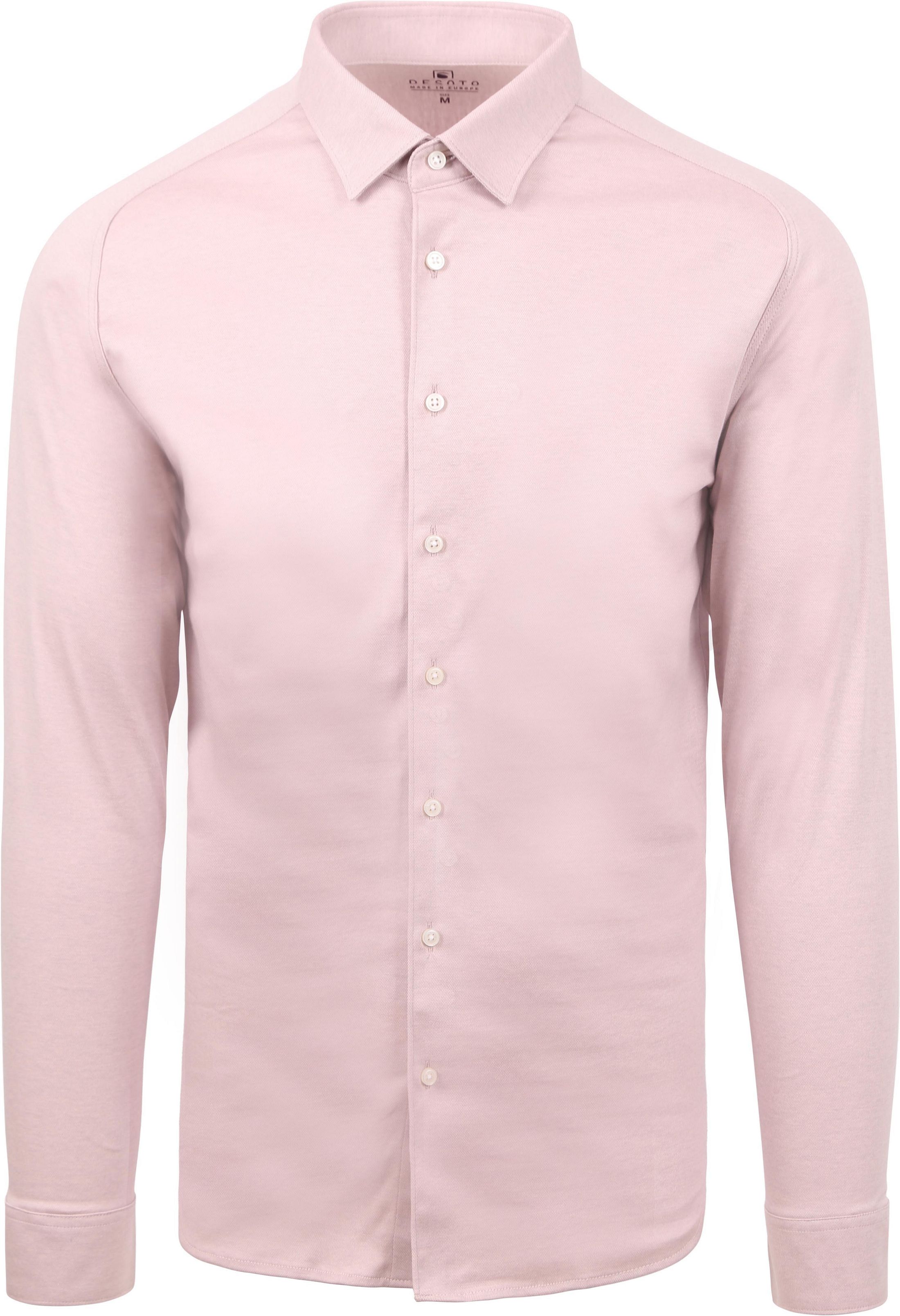 Desoto Skjorte Strygefri Kent Rosa 97028-3-430