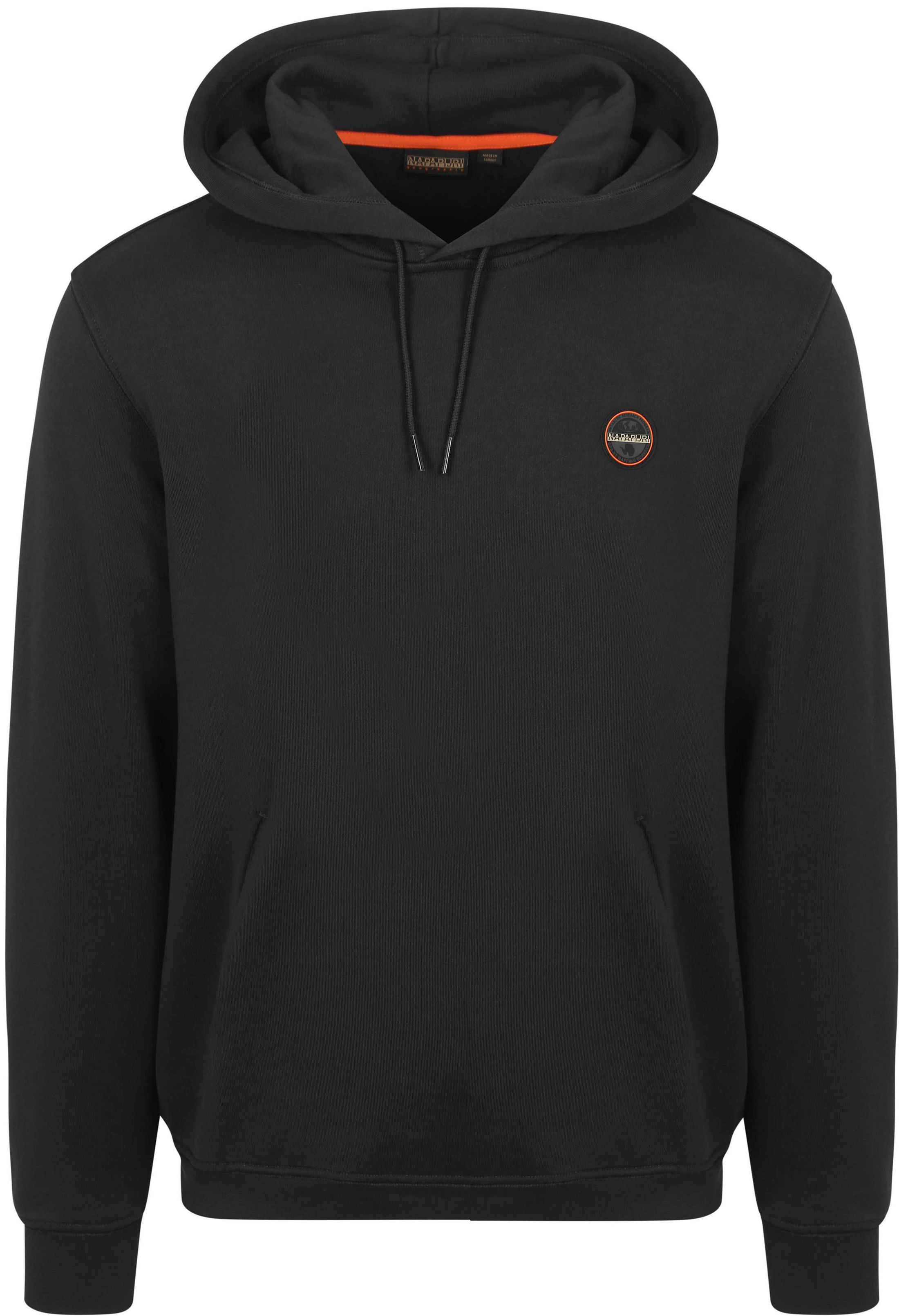 Napapijri Badge Hoodie Svart NP0A891L9411