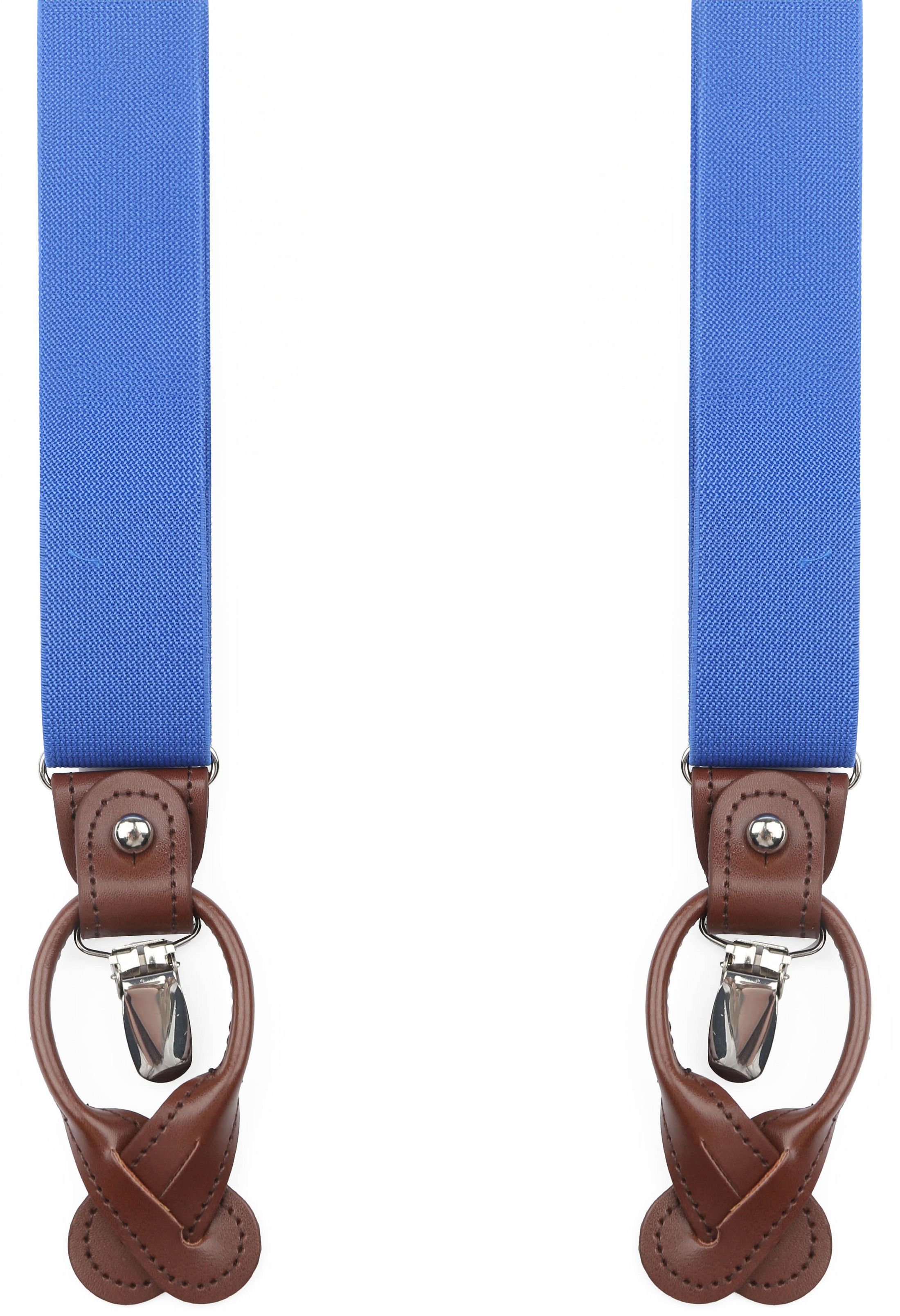 Suitable Lyxiga Jeansblåa Hängslen SUS-Y-LUX-3,5 cm Denim