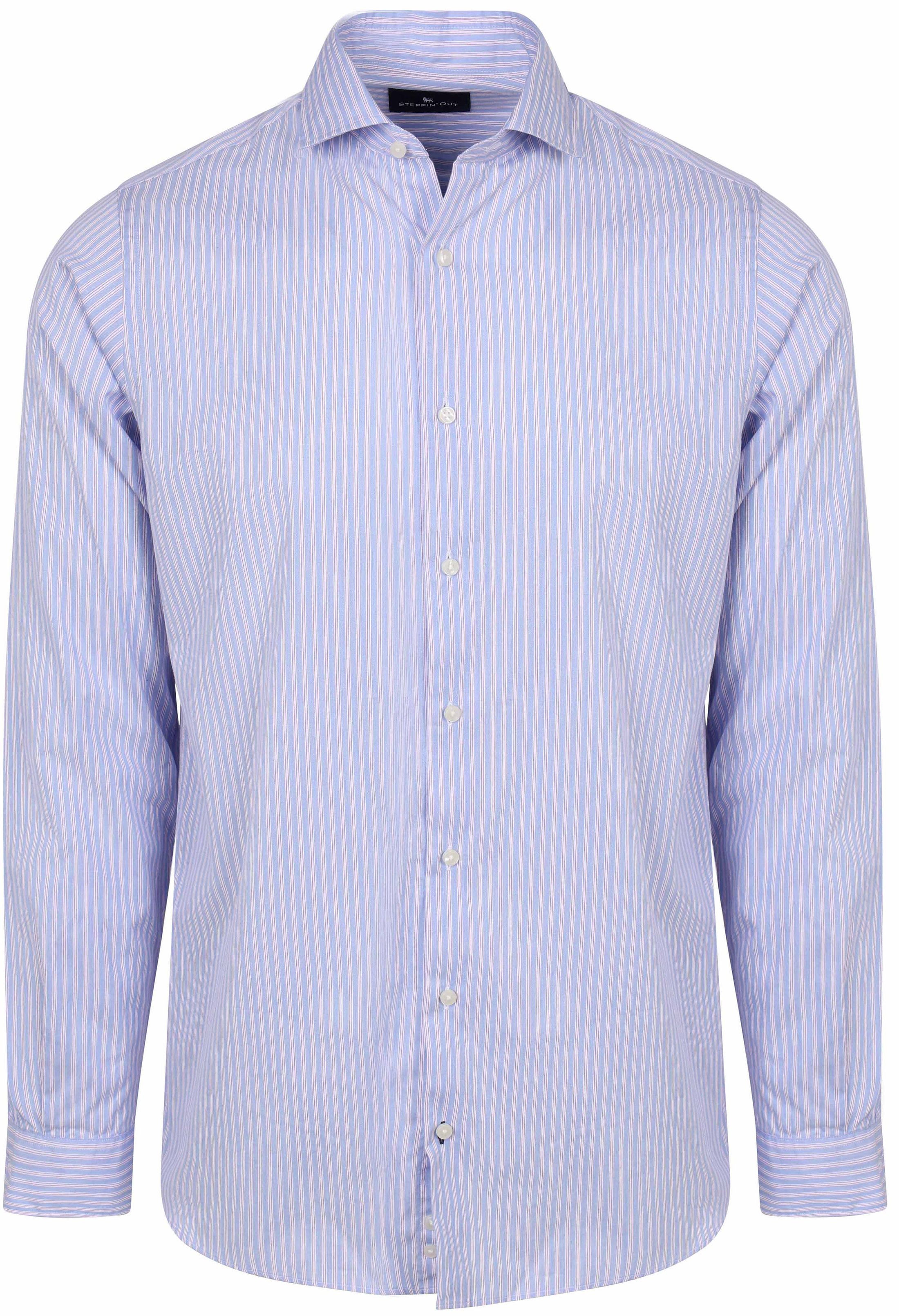 Steppin' Out Camicia Blu SH-STEPP-CaW-15 