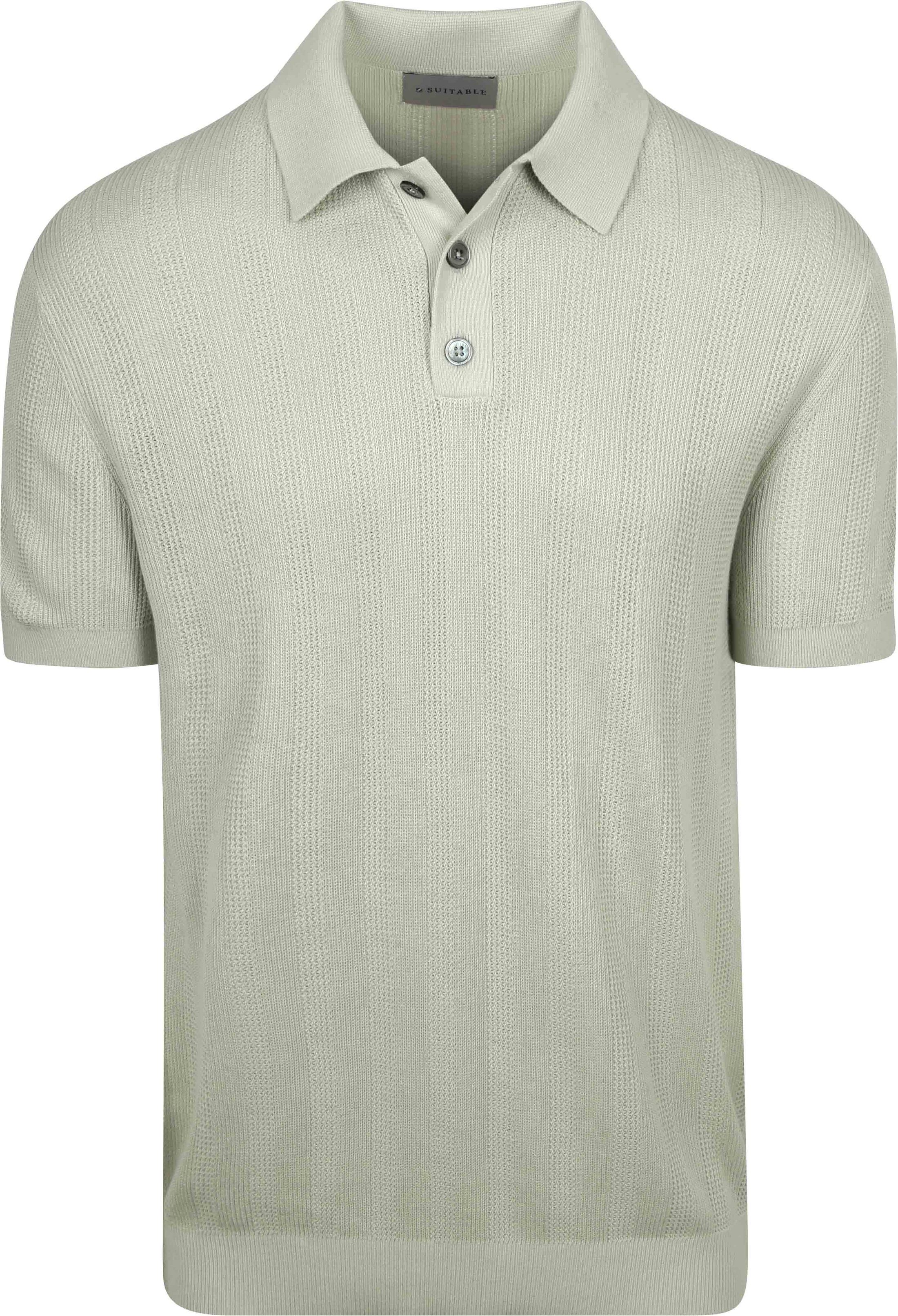 Suitable Polo Zielony PO-BUT-JACQ-CO/VISC-26.02 FCD 16264 Mid Green 