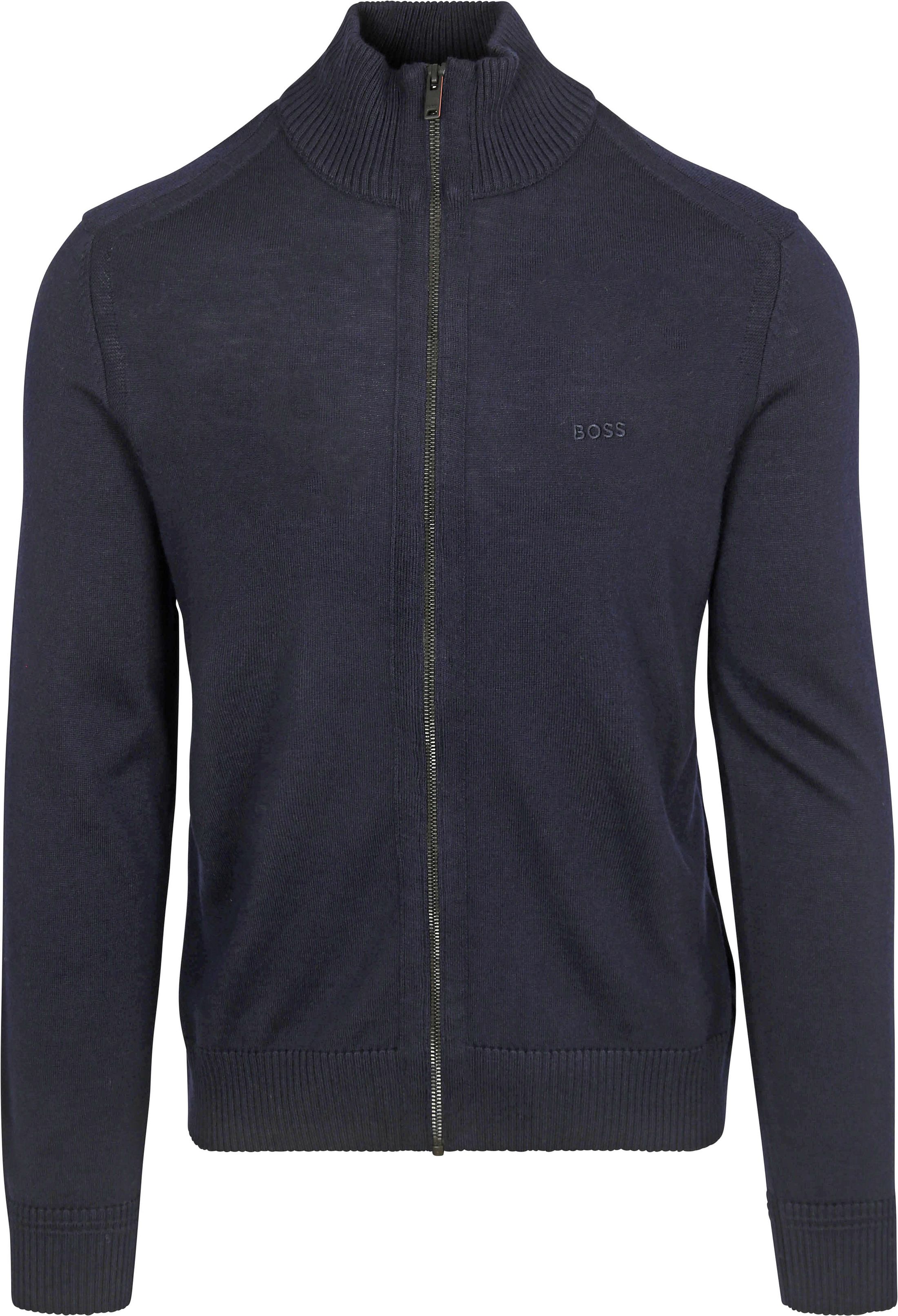 BOSS Cardigan Blu 50501750-404 