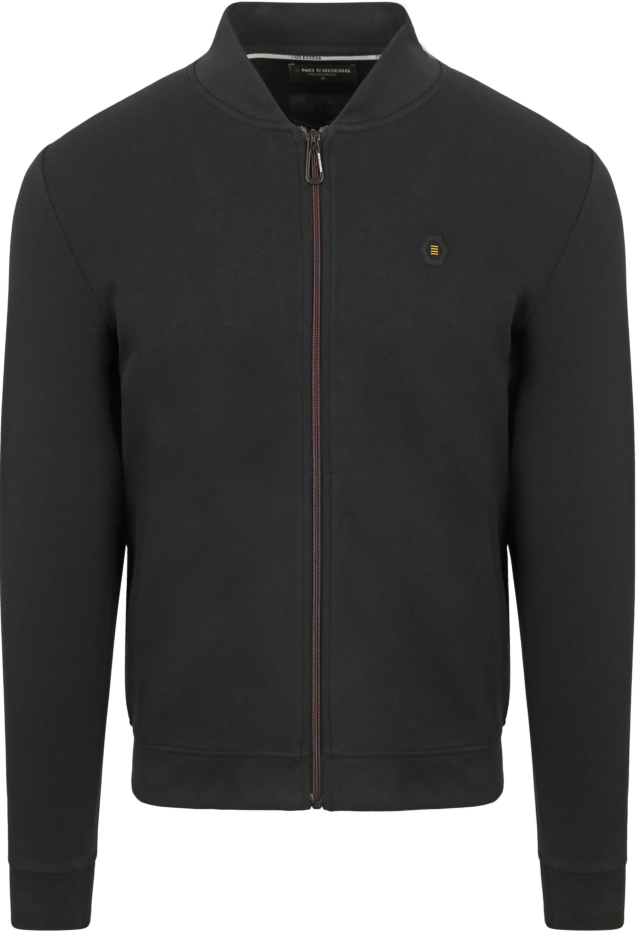 No Excess-Strickjacke Schwarz N1006-020 kaufen | Suitable