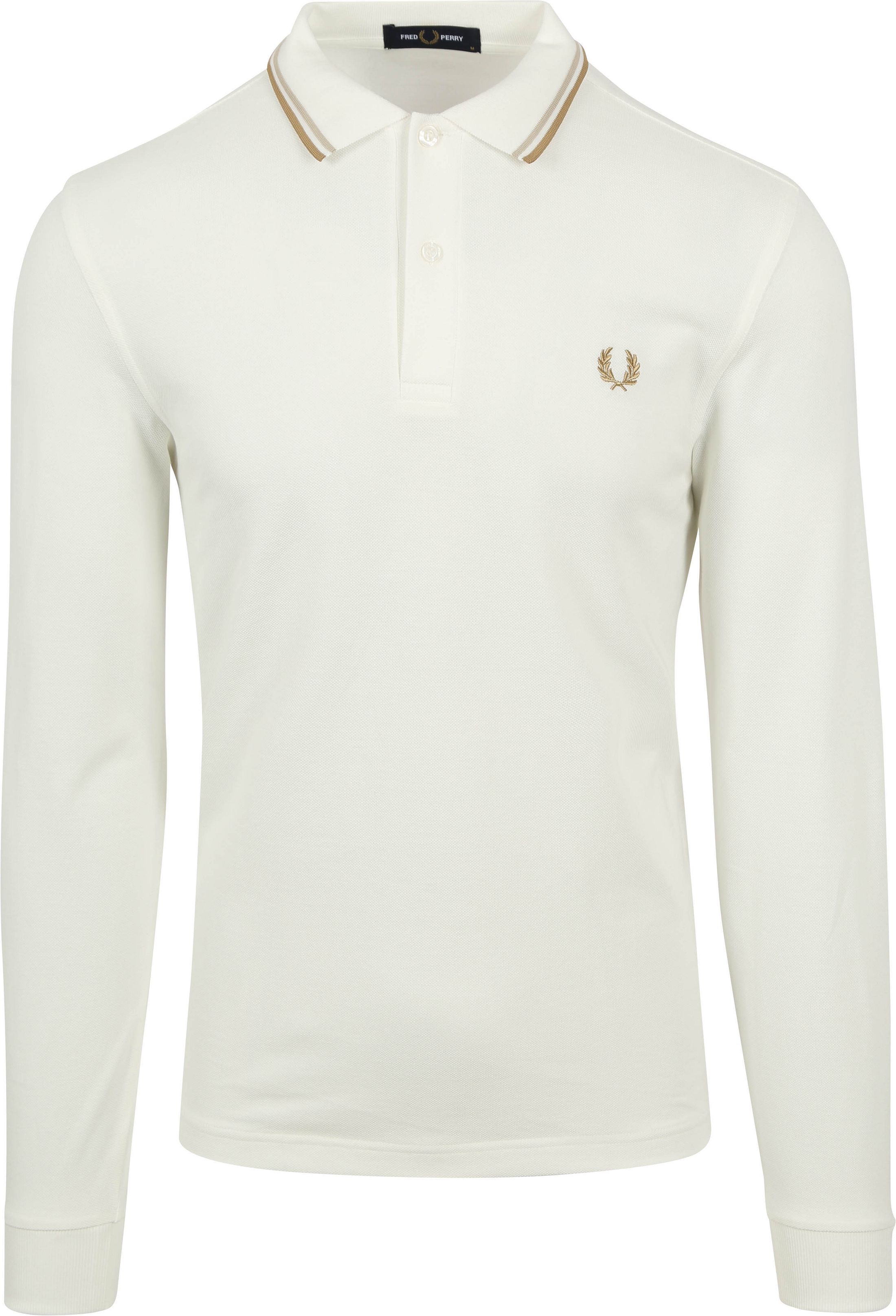 Køb Fred Perry Langærmet Polo Off White U83 M3636-U83 | Suitable