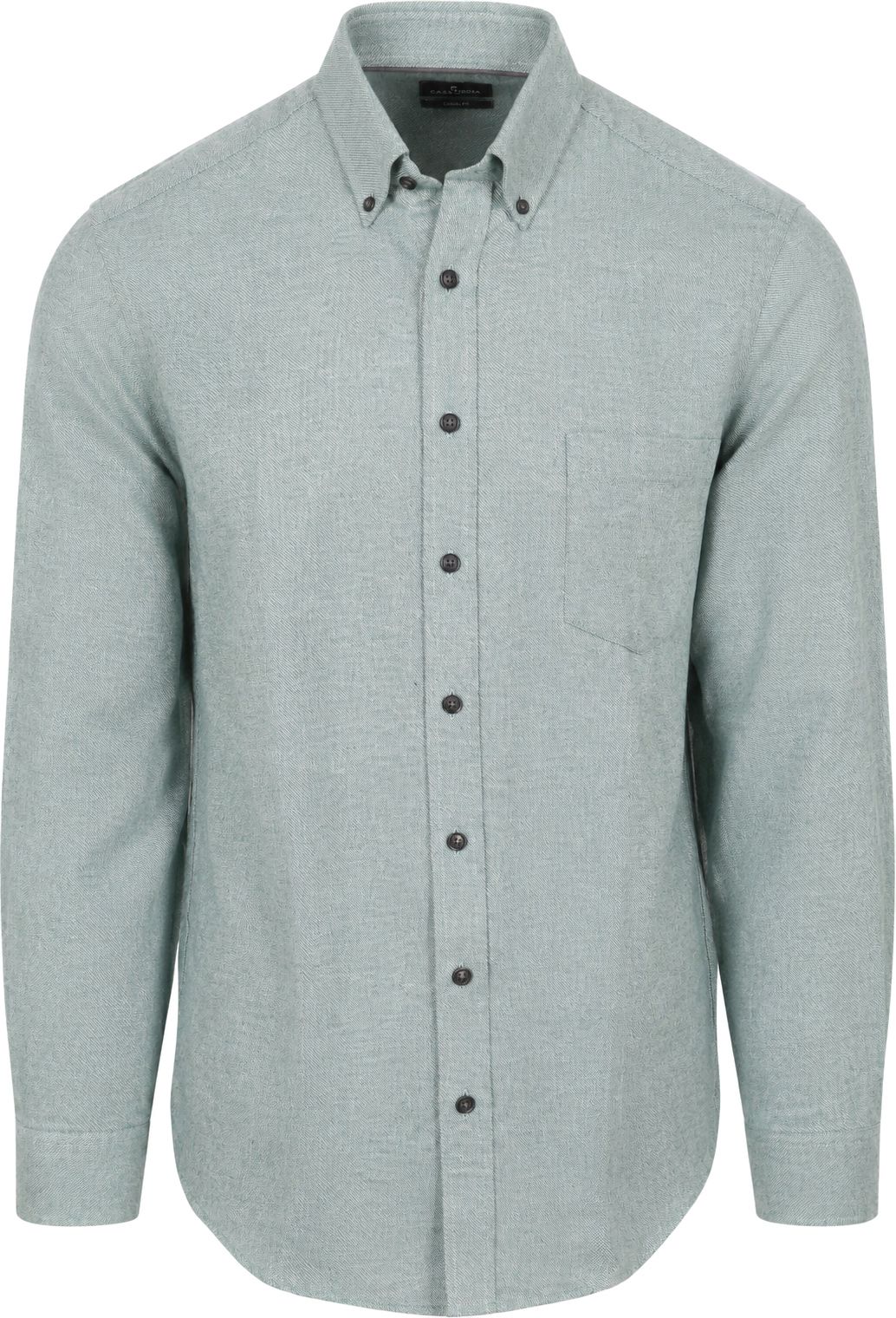 CASAMODA Casual Shirt Faux Uni Green 126132510-300 order online | Suitable