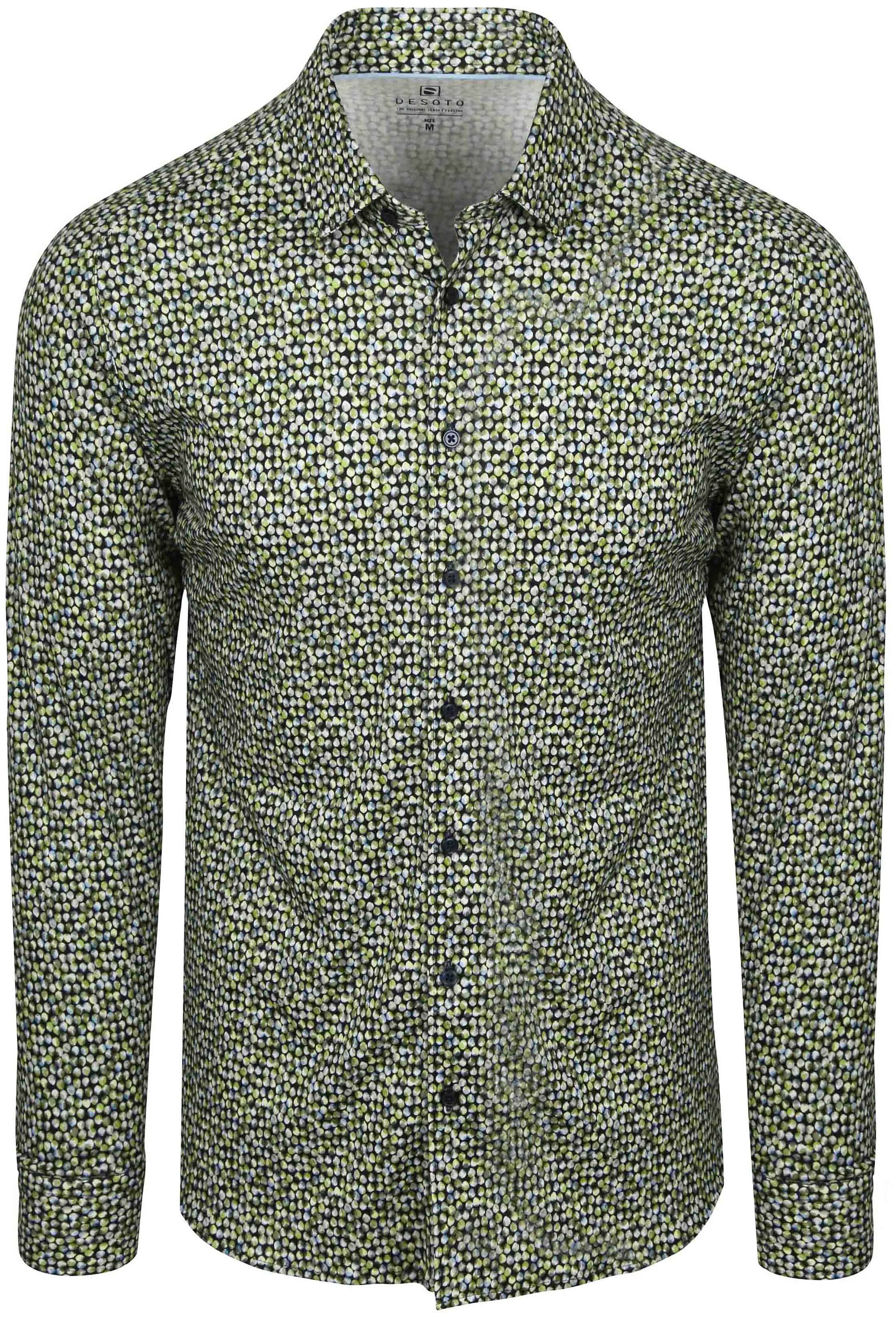Desoto Chemise Impression Vert commander en ligne | Suitable