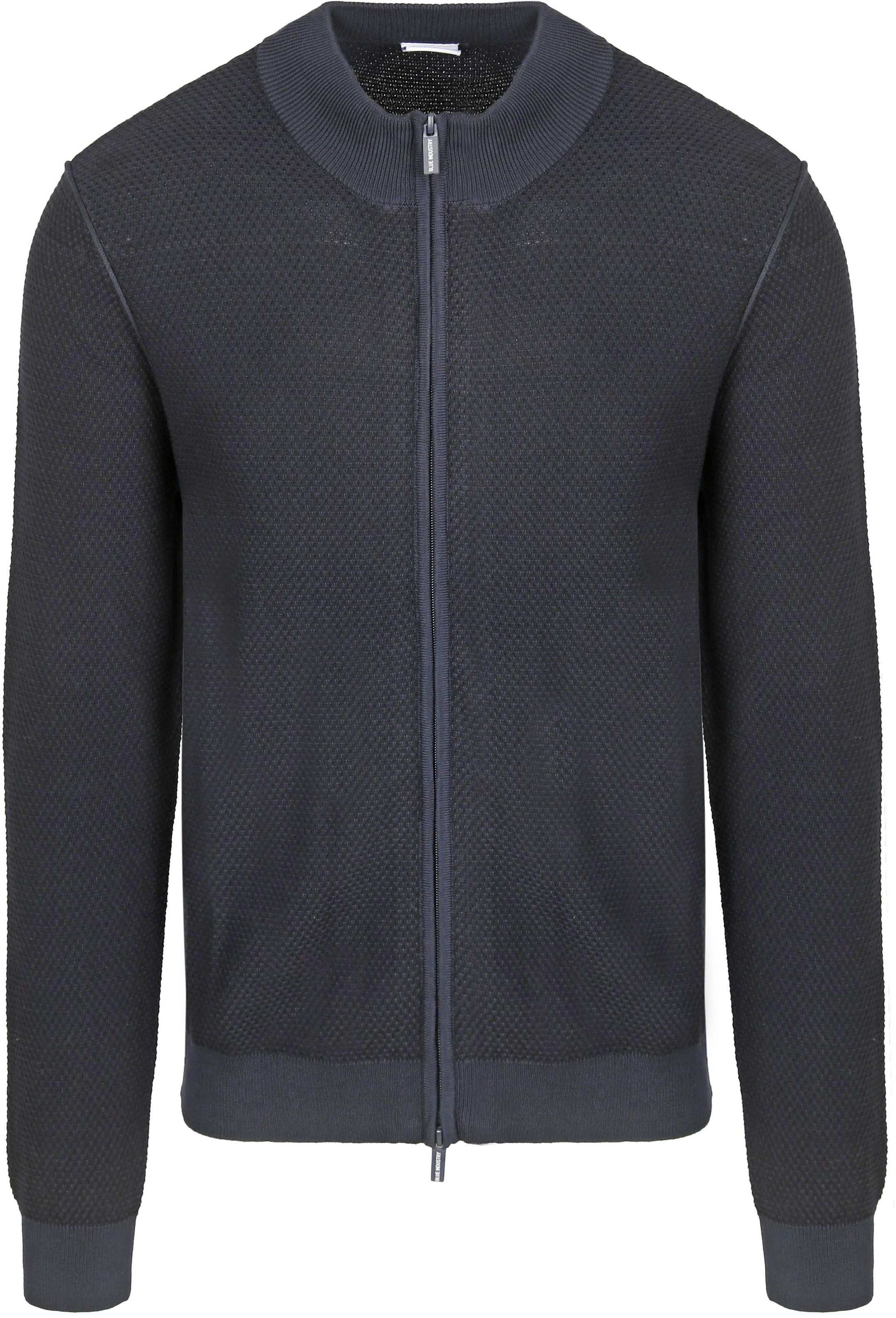 Blue Industry Cardigan Blu KBIW24-M7-Navy 