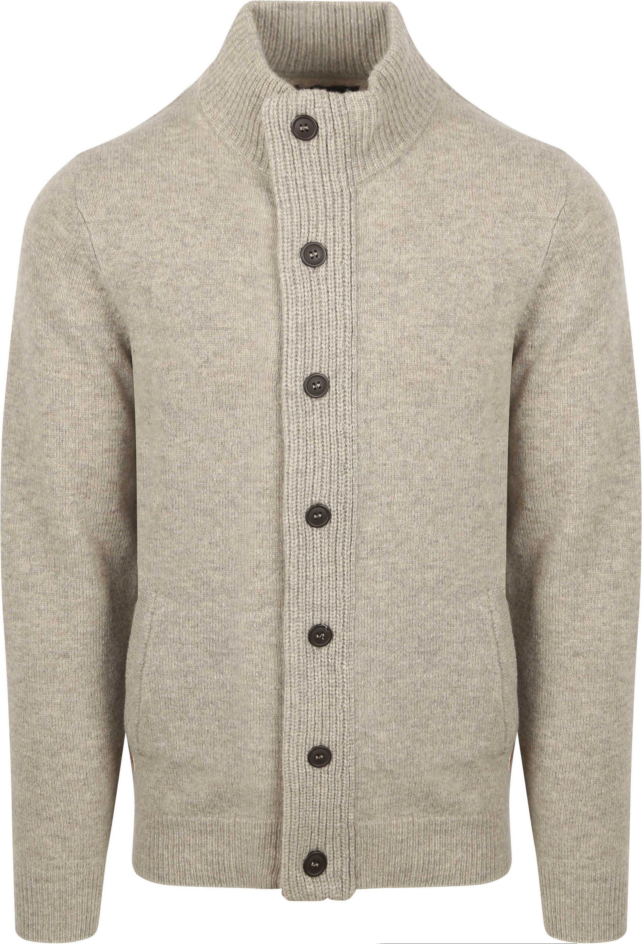 Køb Barbour Uldvest med Lynlås Gråbeige MKN0731-ST16 | Suitable
