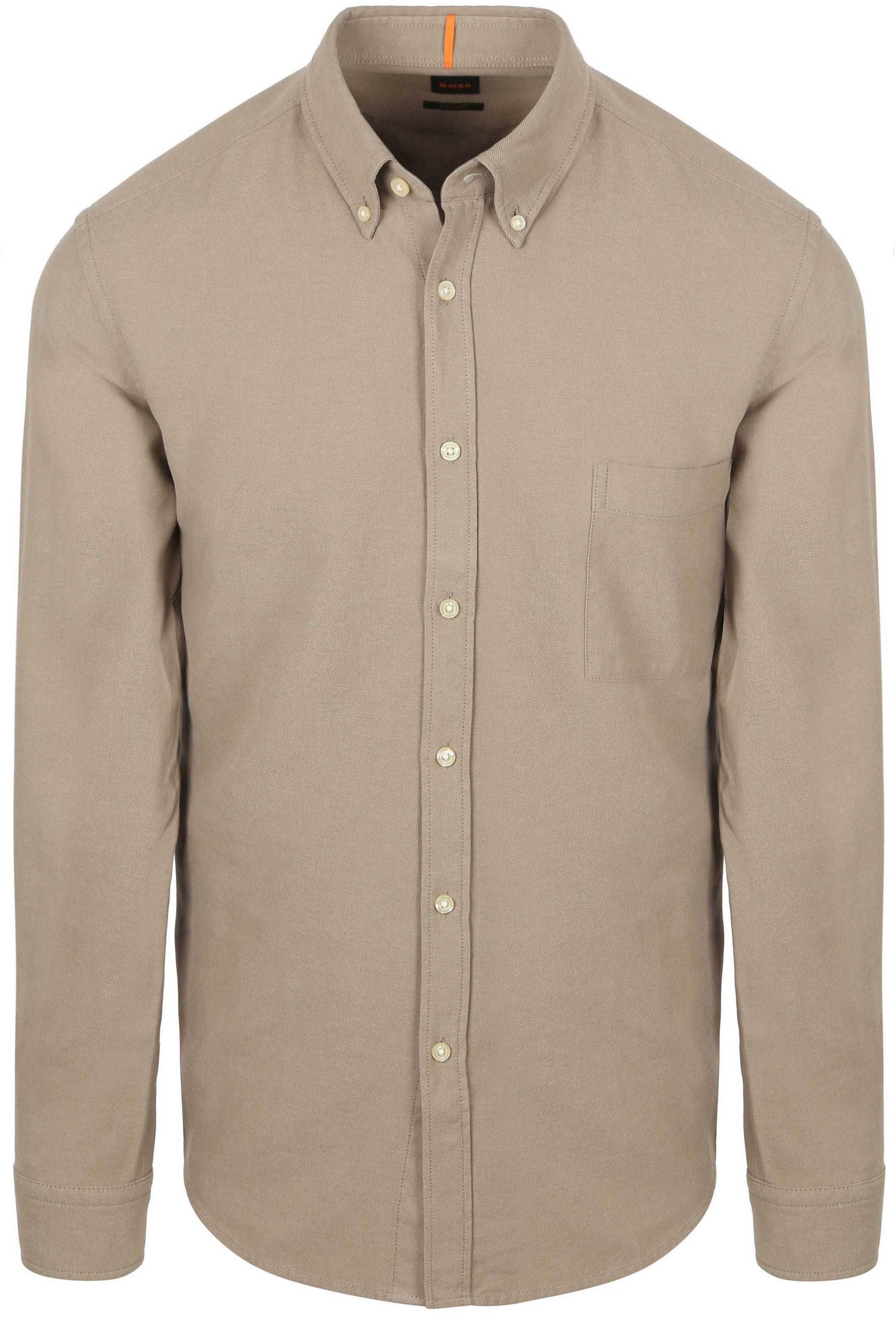Camisa BOSS Rickert caqui 50549430-346