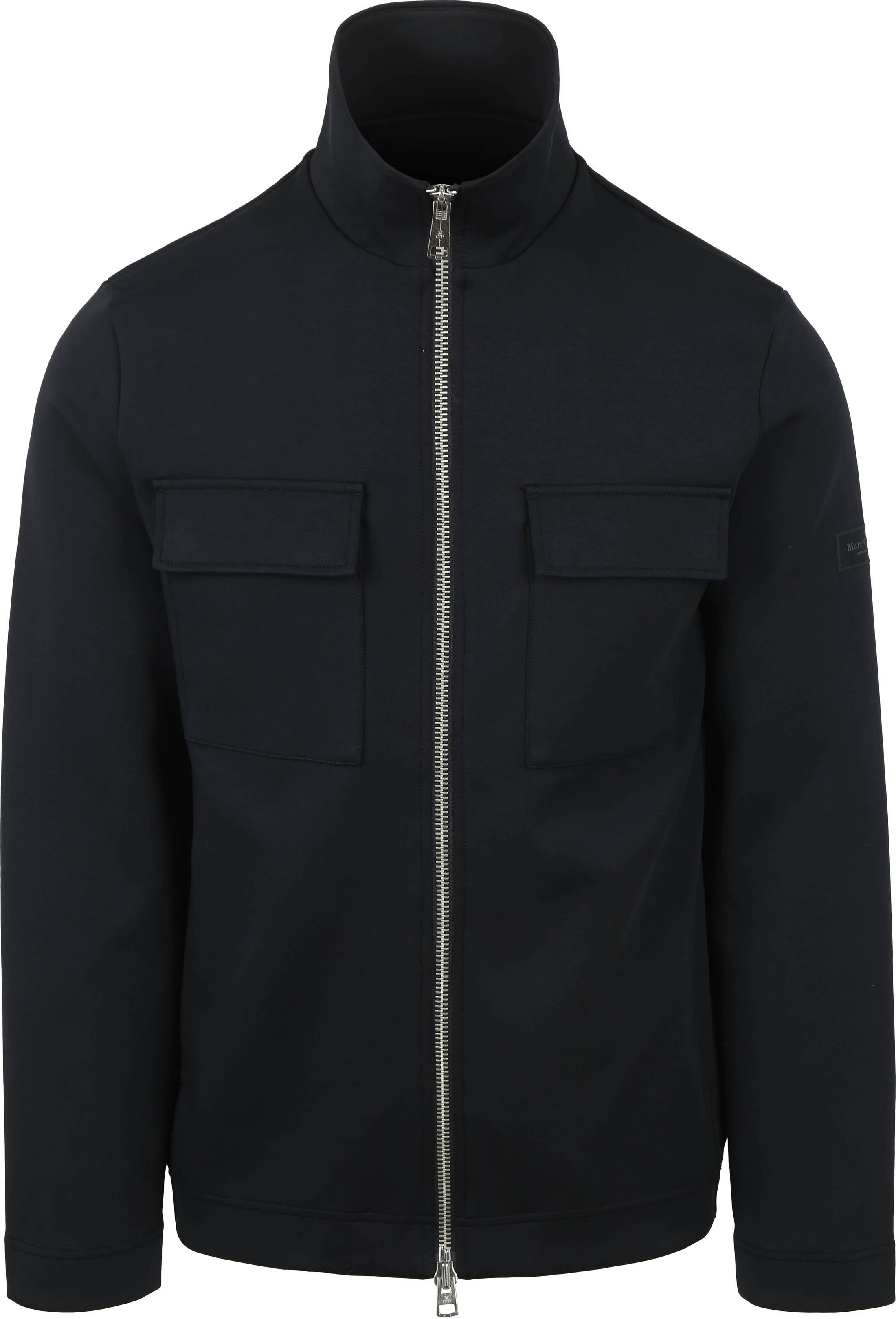 Marc O'Polo Scuba Interlock Overshirt Blå 522300257020-898