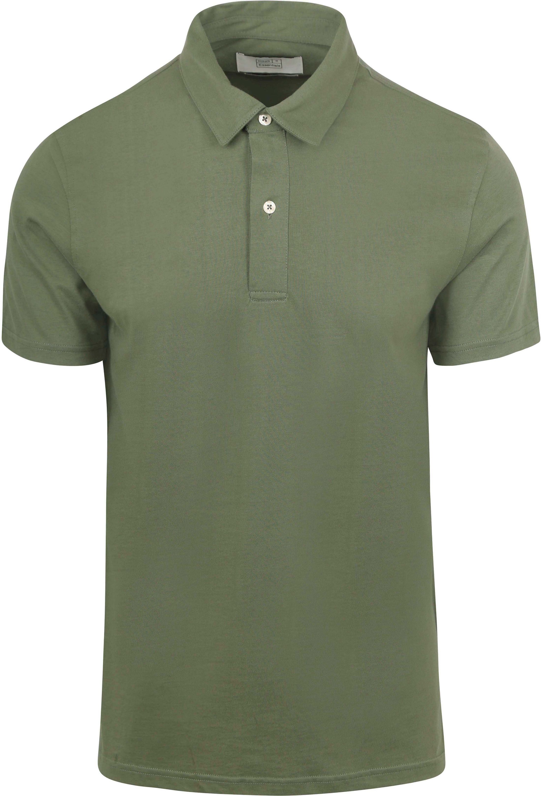 KING Essentials Polo Zielony KM111050002-G025T 