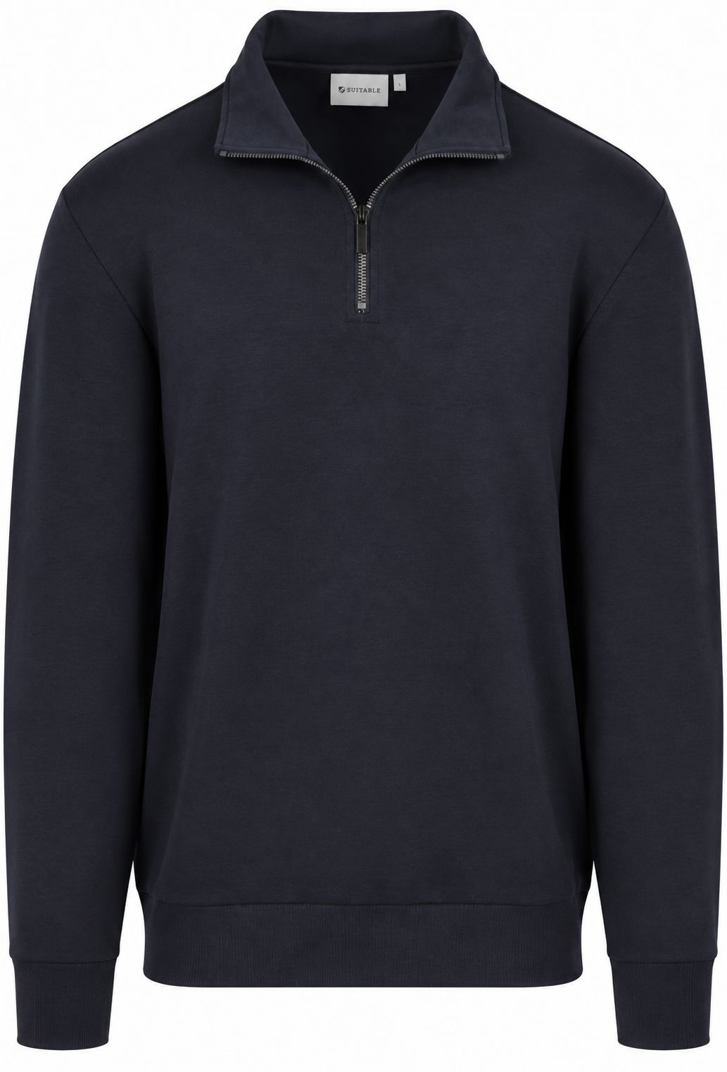 Suitable Scuba Half Zip Trui Navy PU-INTER-HZ-26.01 navy kopen | Suitable