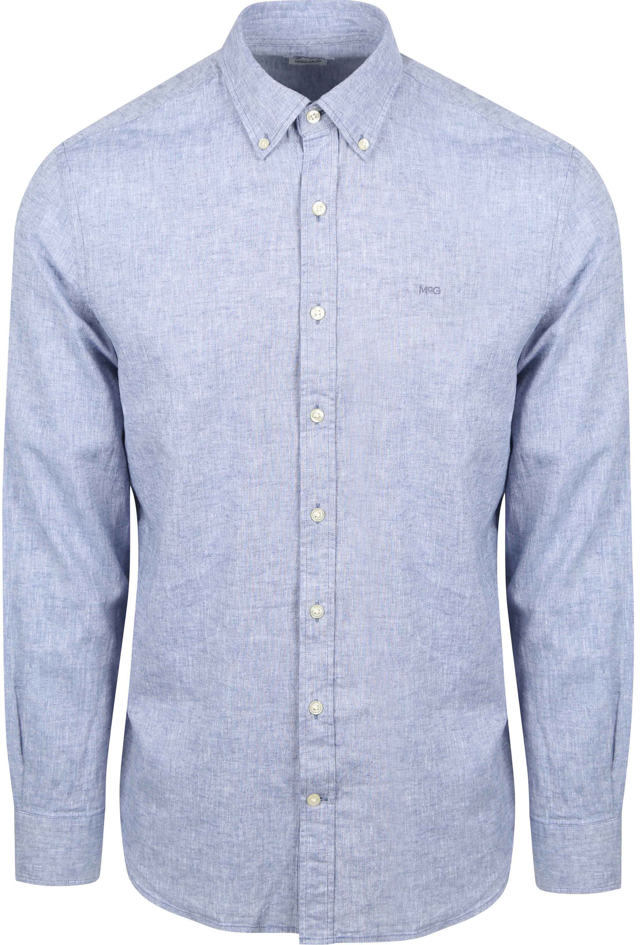 McGregor Hemd Linnen Blend Vintage Blauw MM251.6001.06-2011 kopen | Suitable