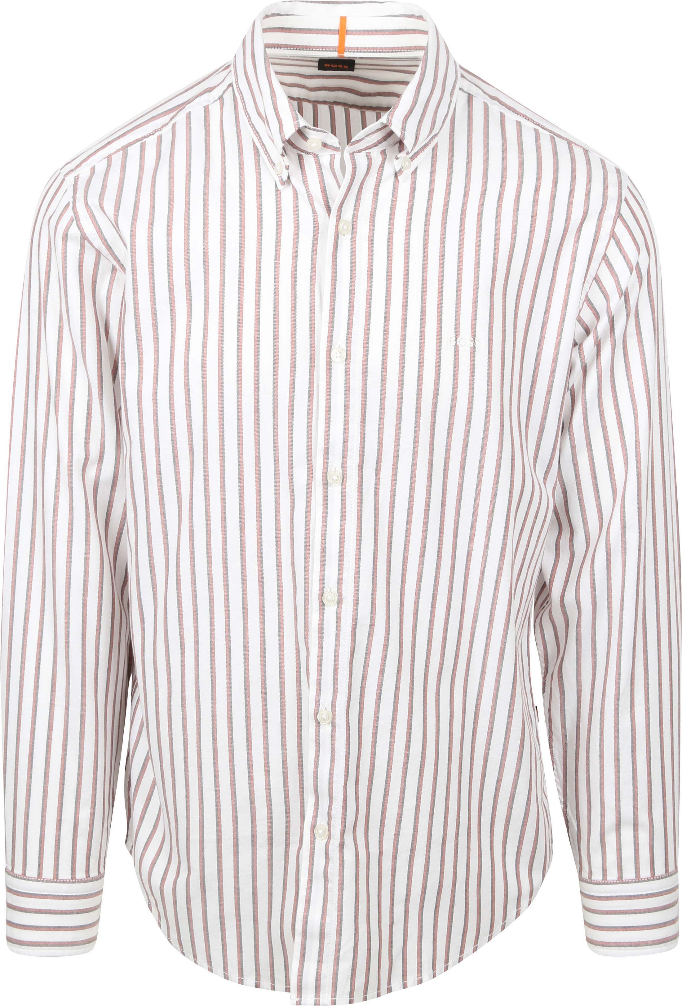 BOSS Ricoplus Shirt Stripes White 50544860-100 order online | Suitable