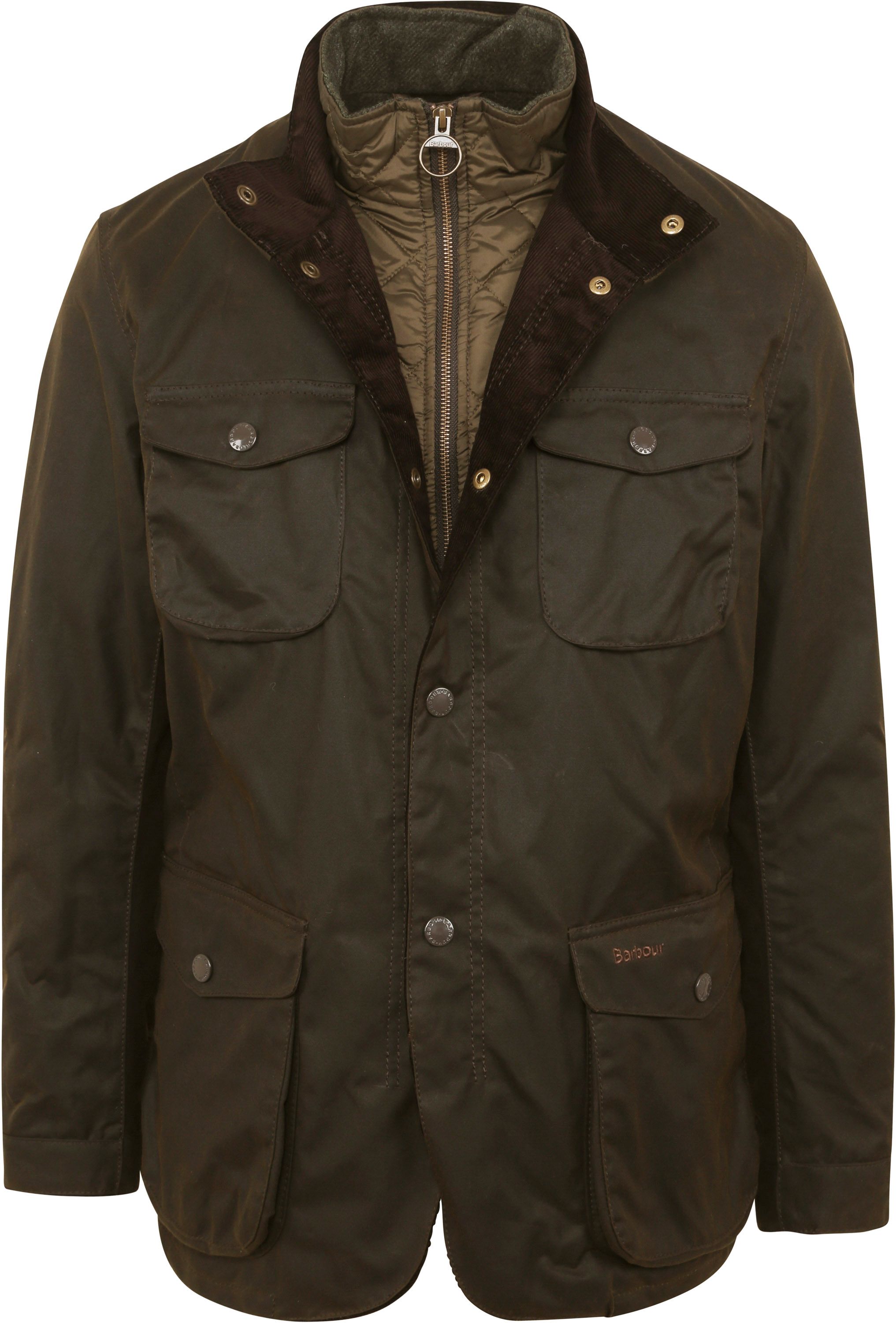 Barbour Wachsjacke Ogston Olive MWX0700-OL51