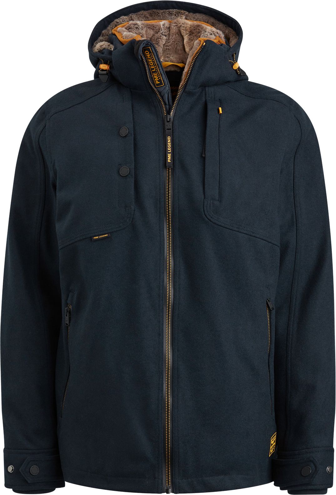 PME Legend Jakke Snowpack Wool 5.0 Mørkeblå PJA2309135-5281 kjøp | Suitable