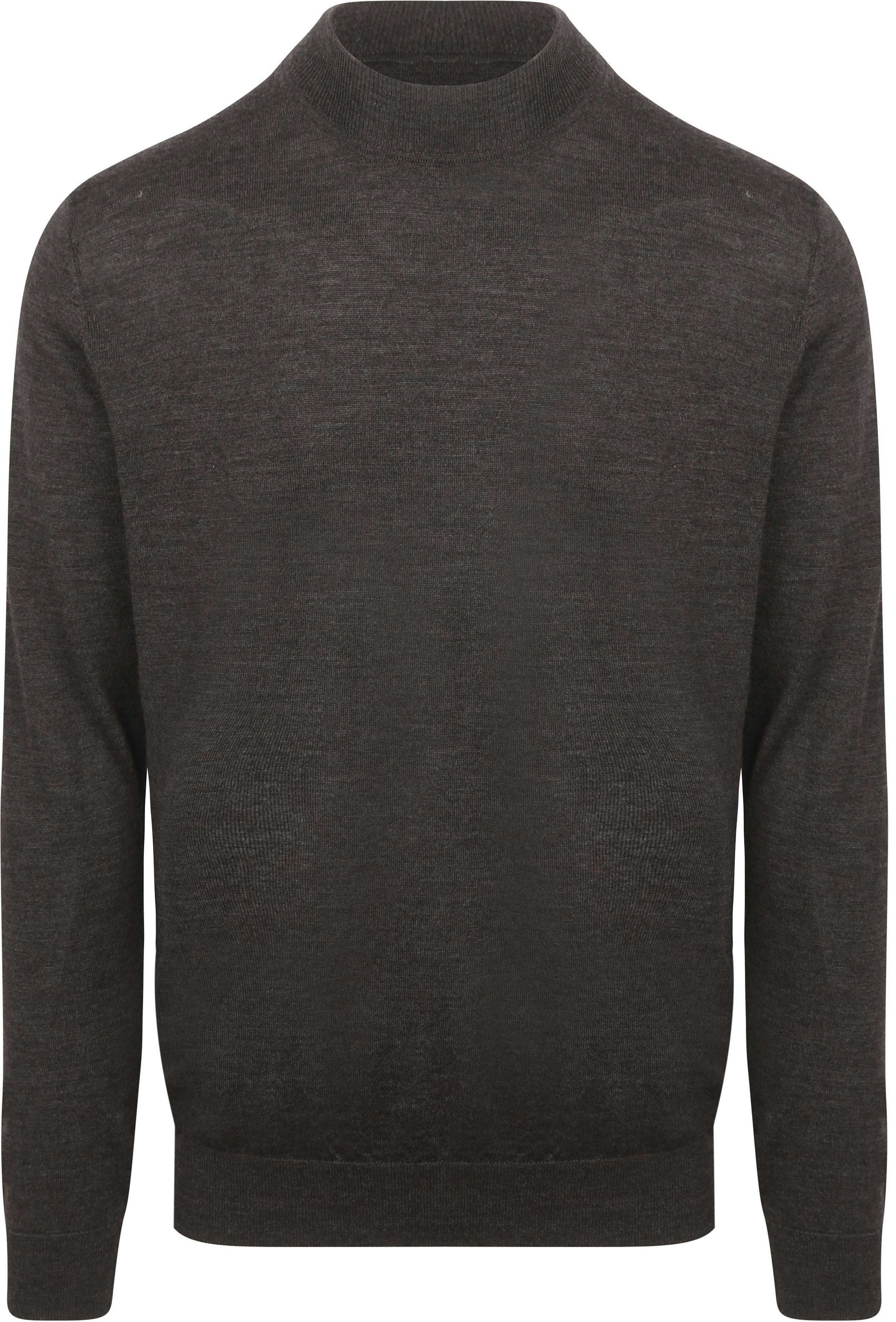 Profuomo Turtleneck Pullover Merino Dark Brown order online | PPWJ30004C-H2 | Suitable Slovenia