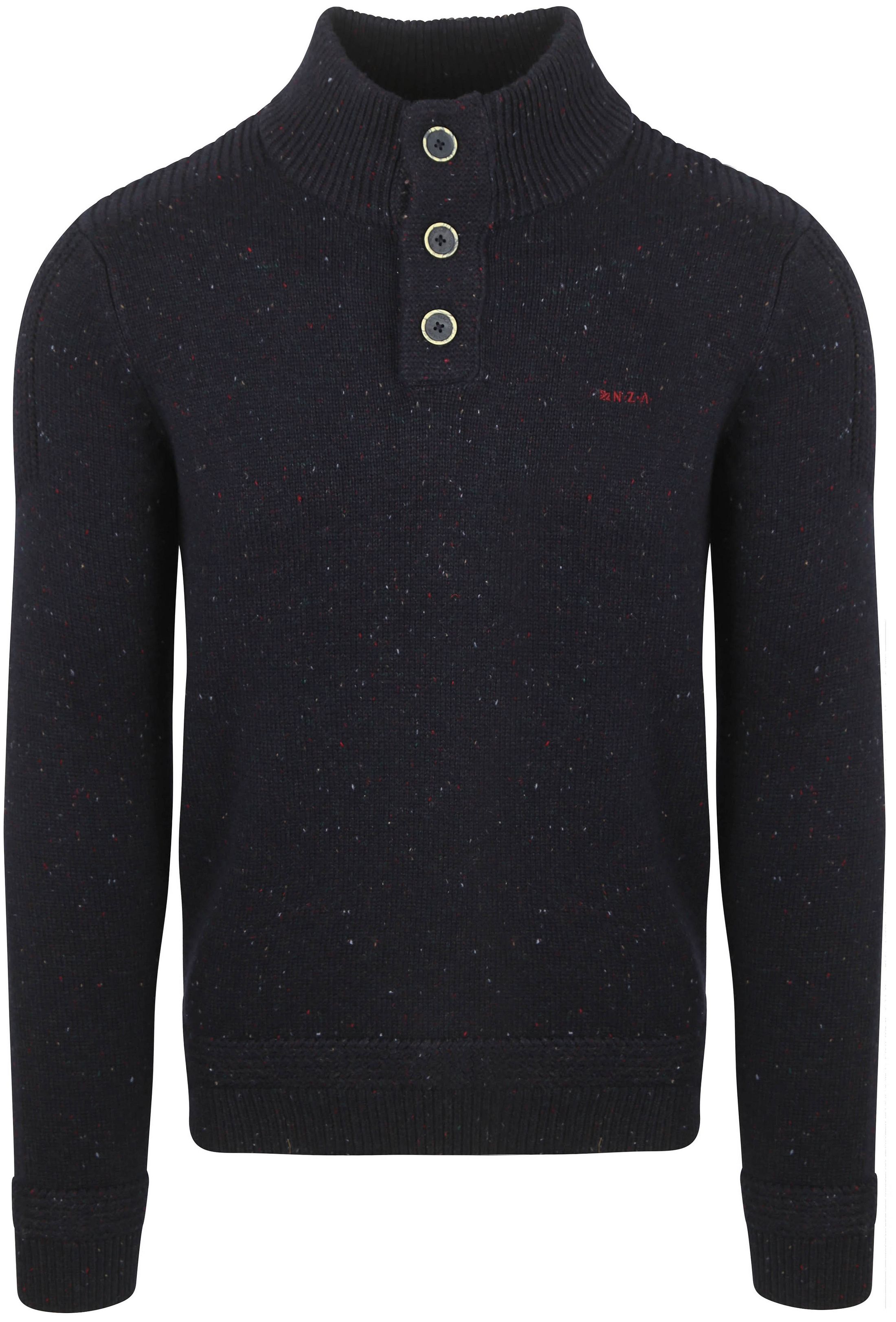 New Zealand Auckland Sweter Granatowy 25HN475-2608 