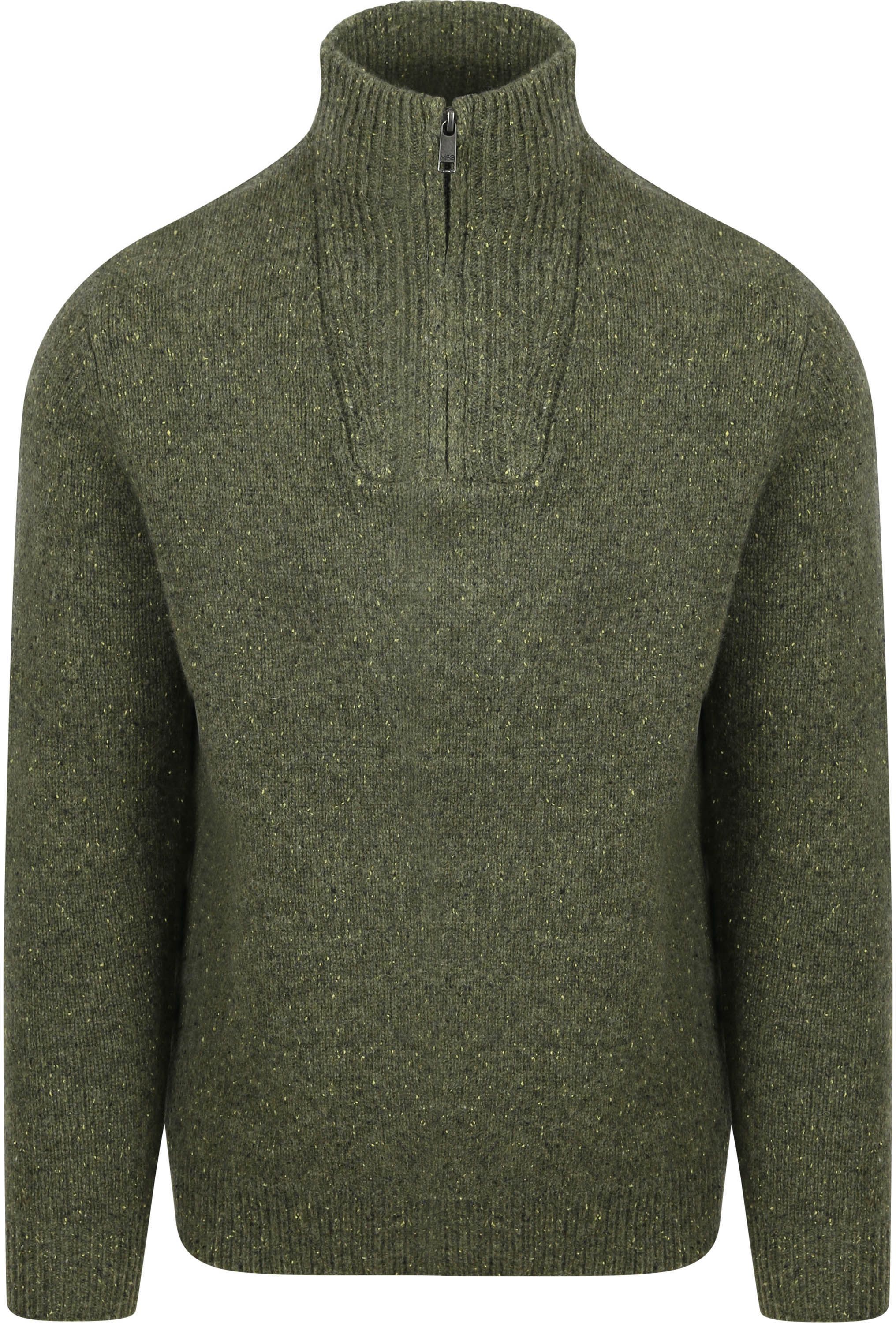 McGregor Half Zip Pullover Lambswool Blend Olive order online | MM252.1204.03-5103 | Suitable Lithuania
