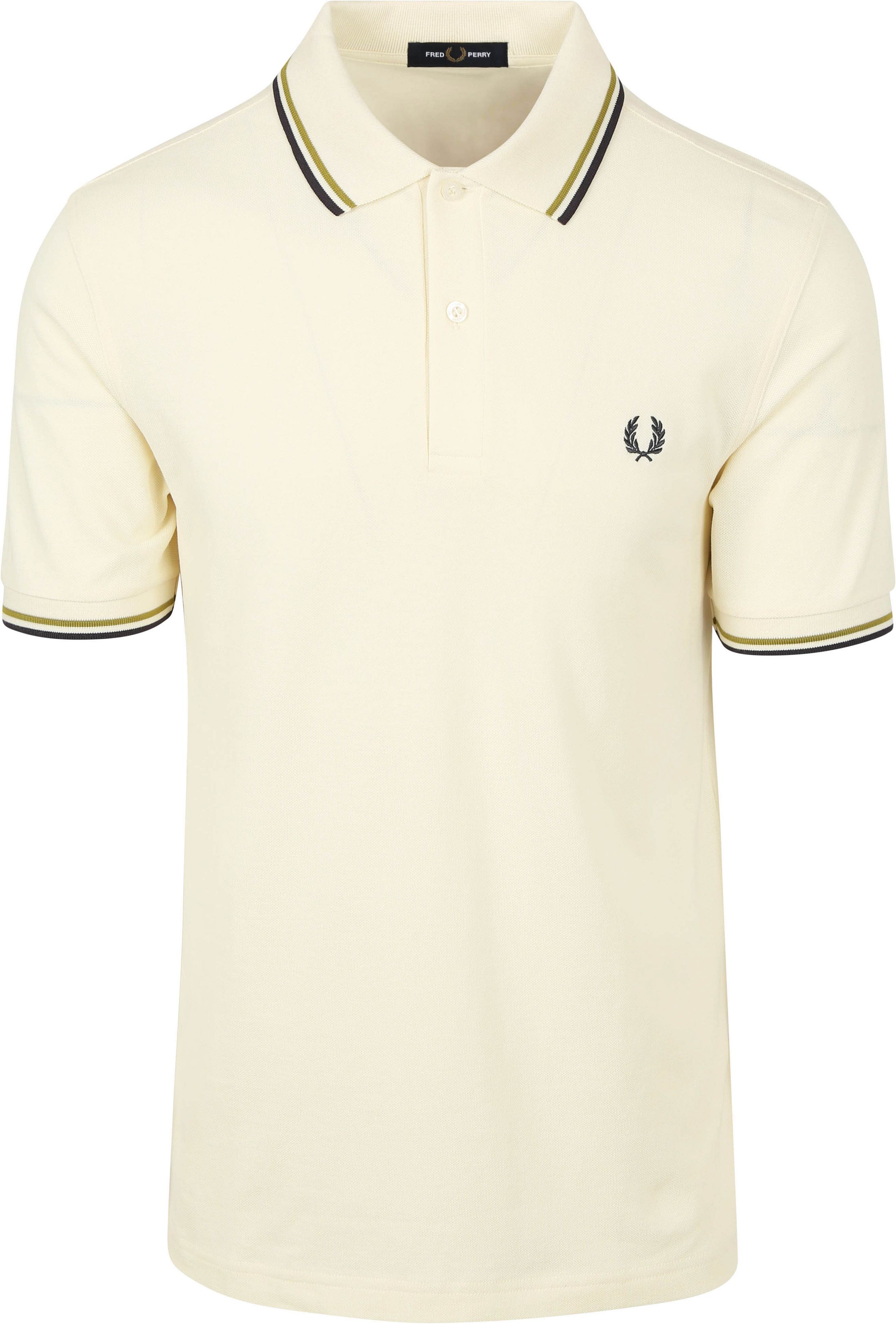 Fred Perry Polo Blanco roto M3600-46A 