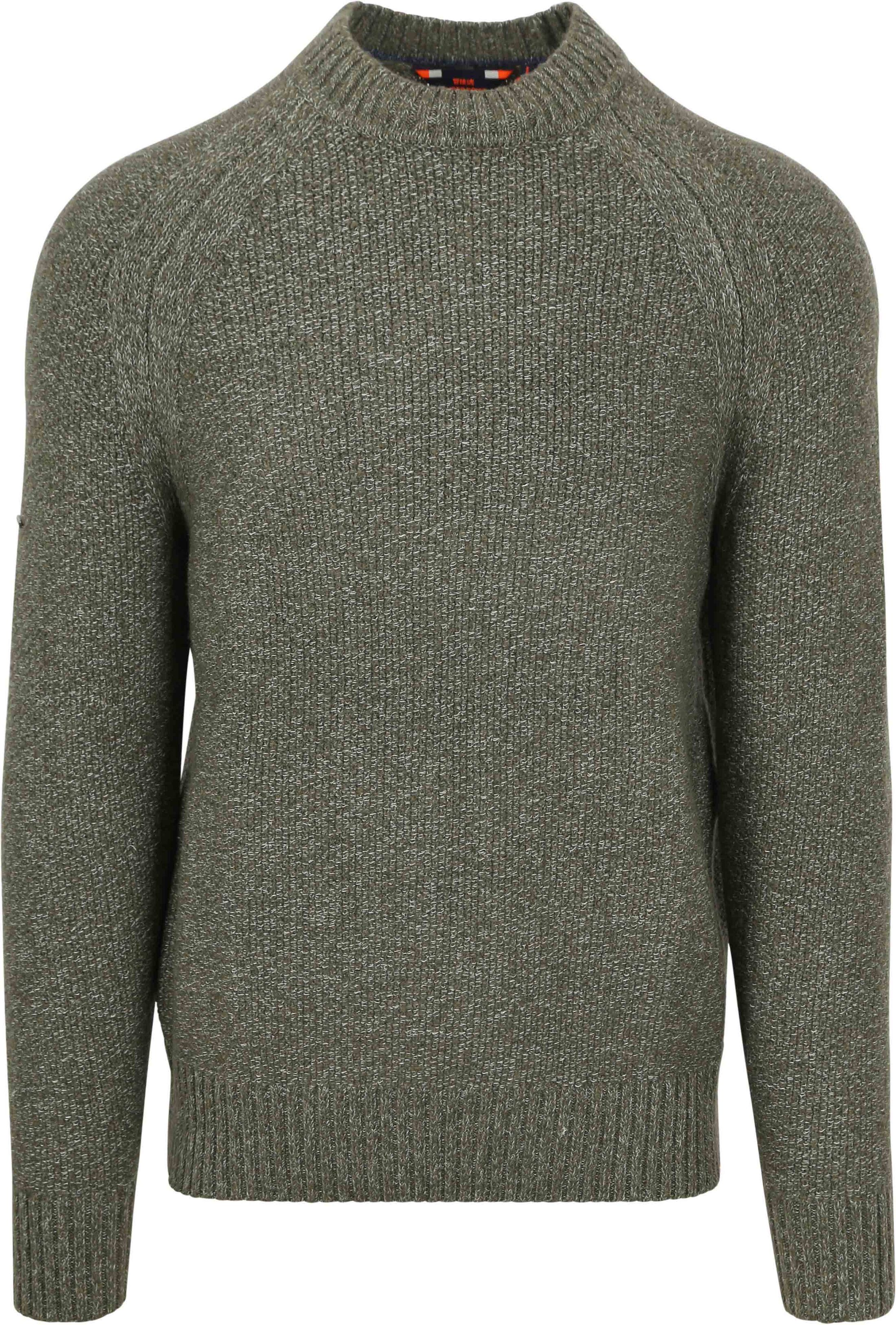 Superdry Sweter Ciemnozielony M6110634A-1TK 