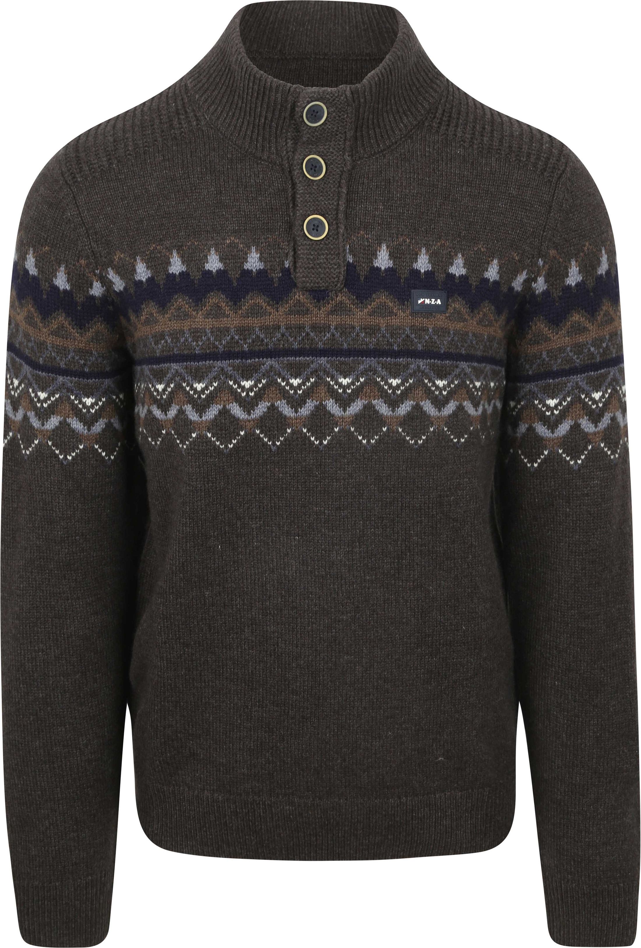 New Zealand Auckland Sweter Antracytowy 25KN487-1198 