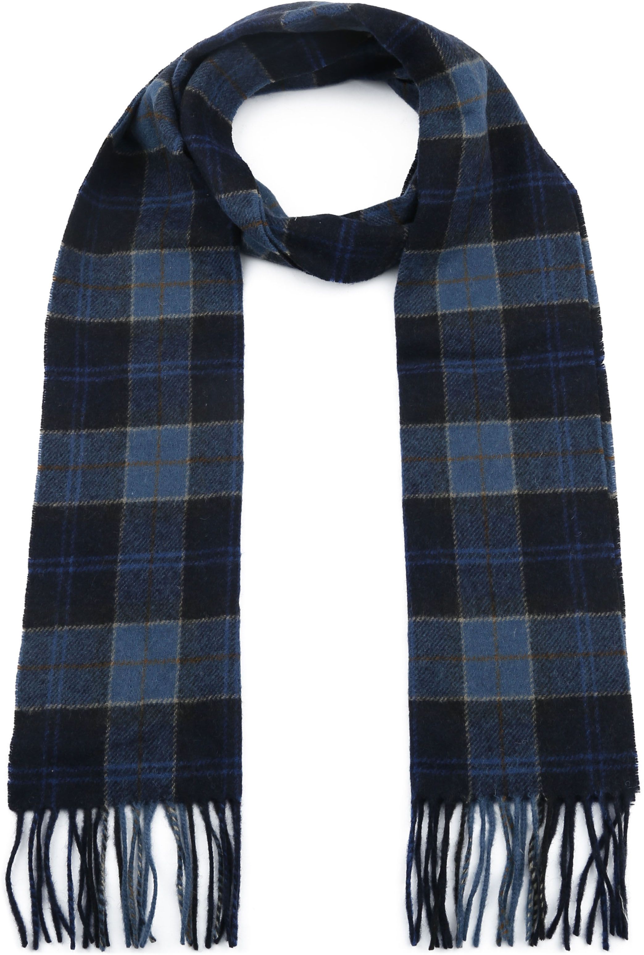 Barbour Skjerf Tartan Lammeull Midnight USC0001-TN54