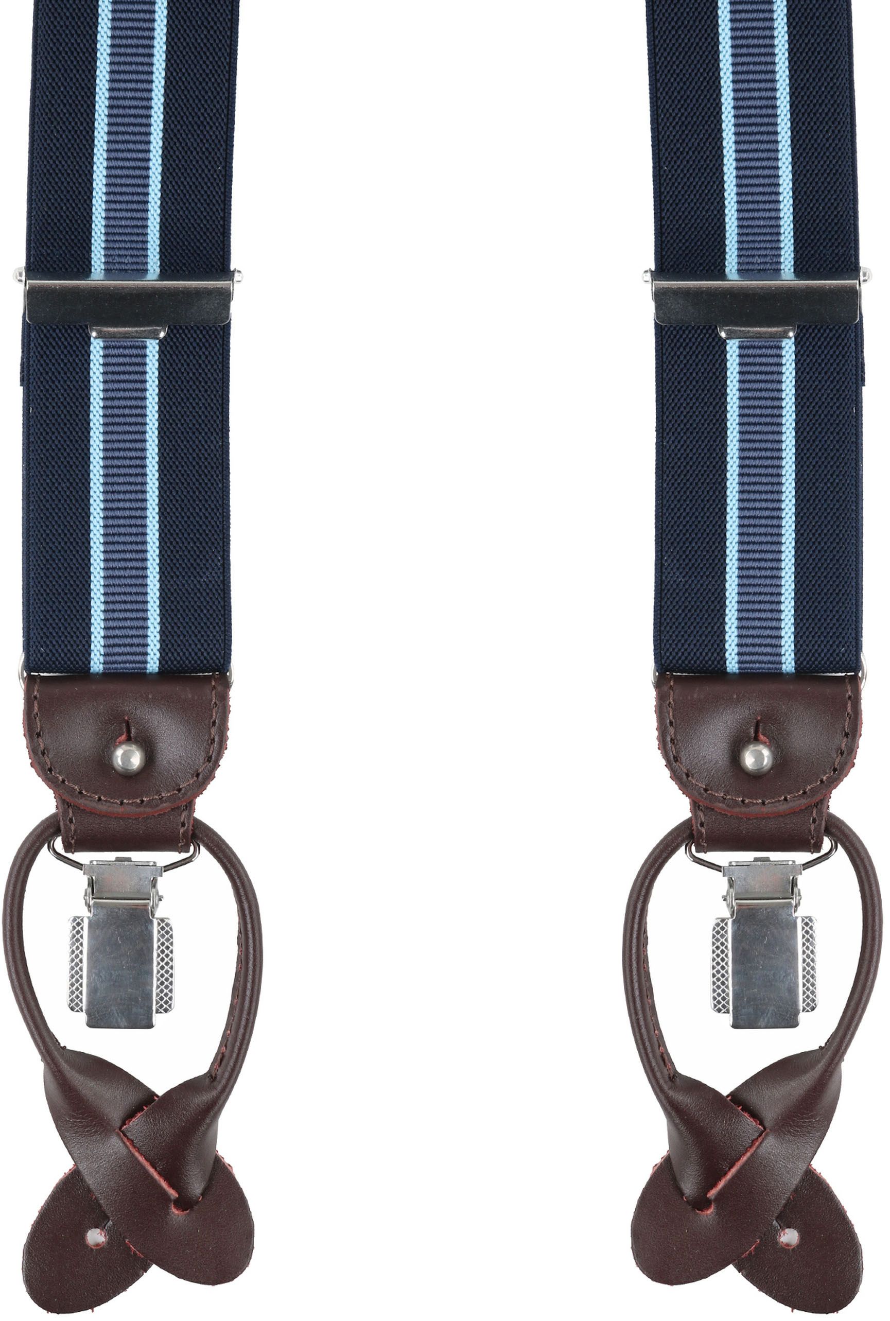 Profuomo Bretelles de Luxe Marine-Bleu Clair PP1L00002B-P commander en ligne | Suitable